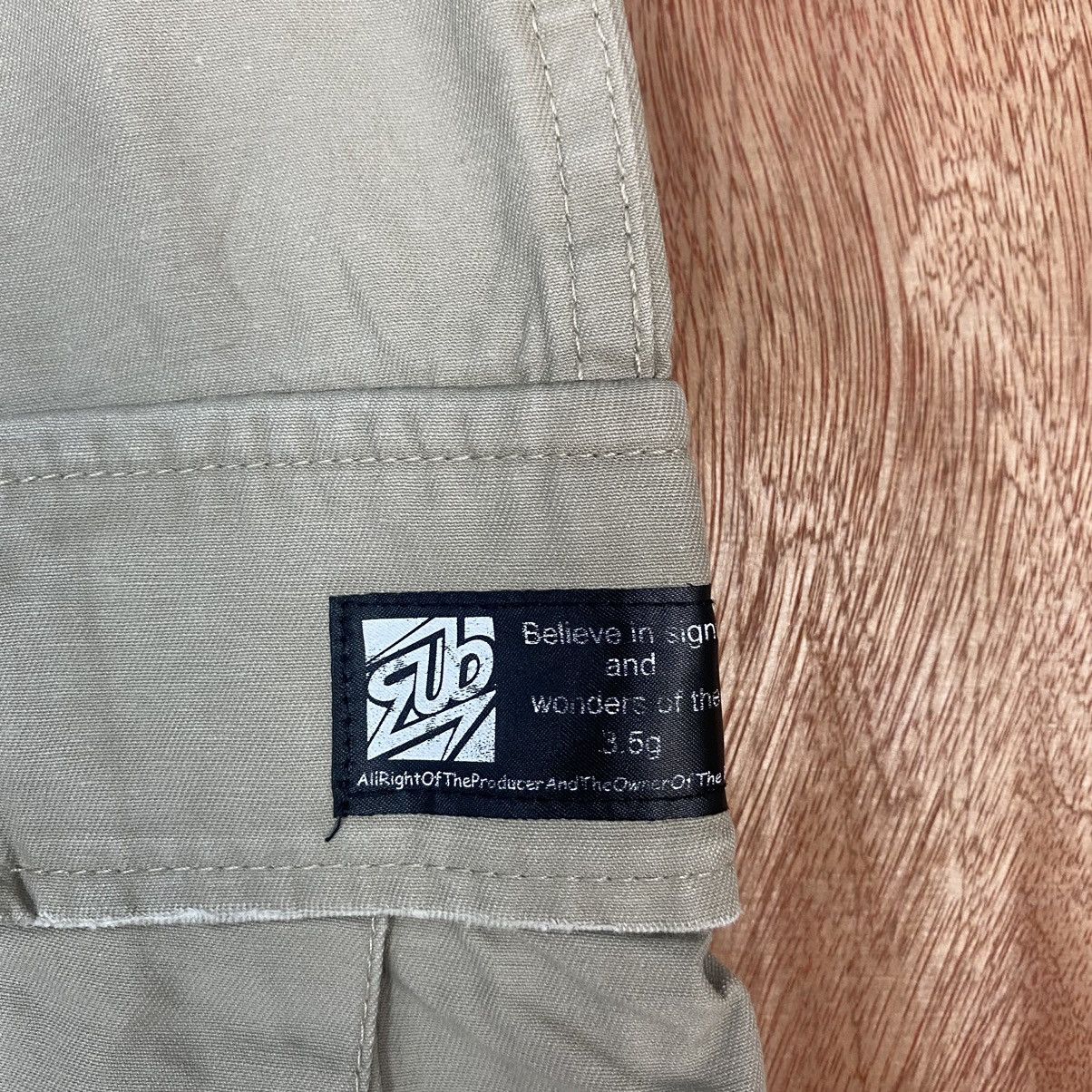Japanese Brand DL RUB Brown Multipocket Cargo Pants #1960 Size US 32 / EU 48 - 6 Thumbnail
