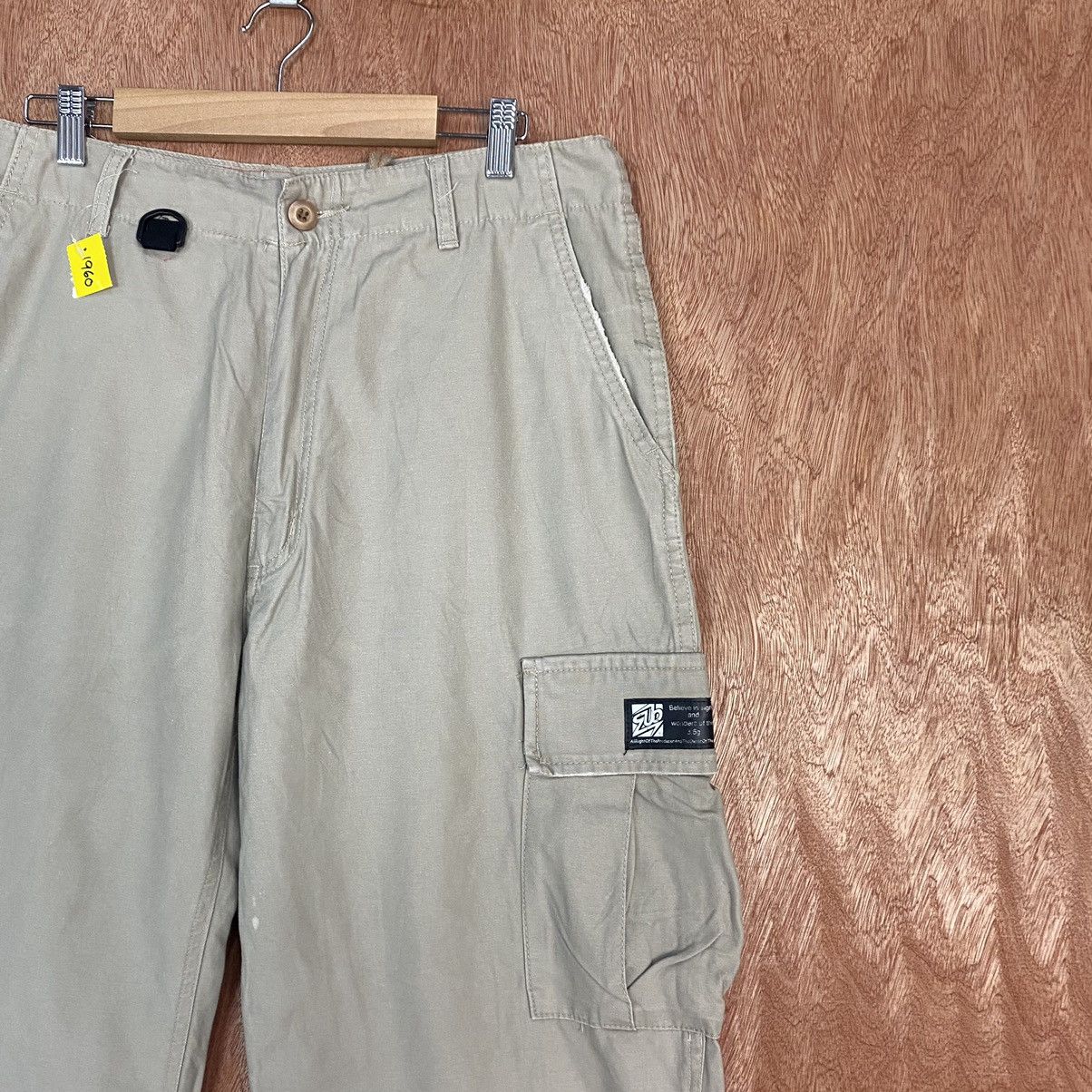 Japanese Brand DL RUB Brown Multipocket Cargo Pants #1960 Size US 32 / EU 48 - 4 Thumbnail