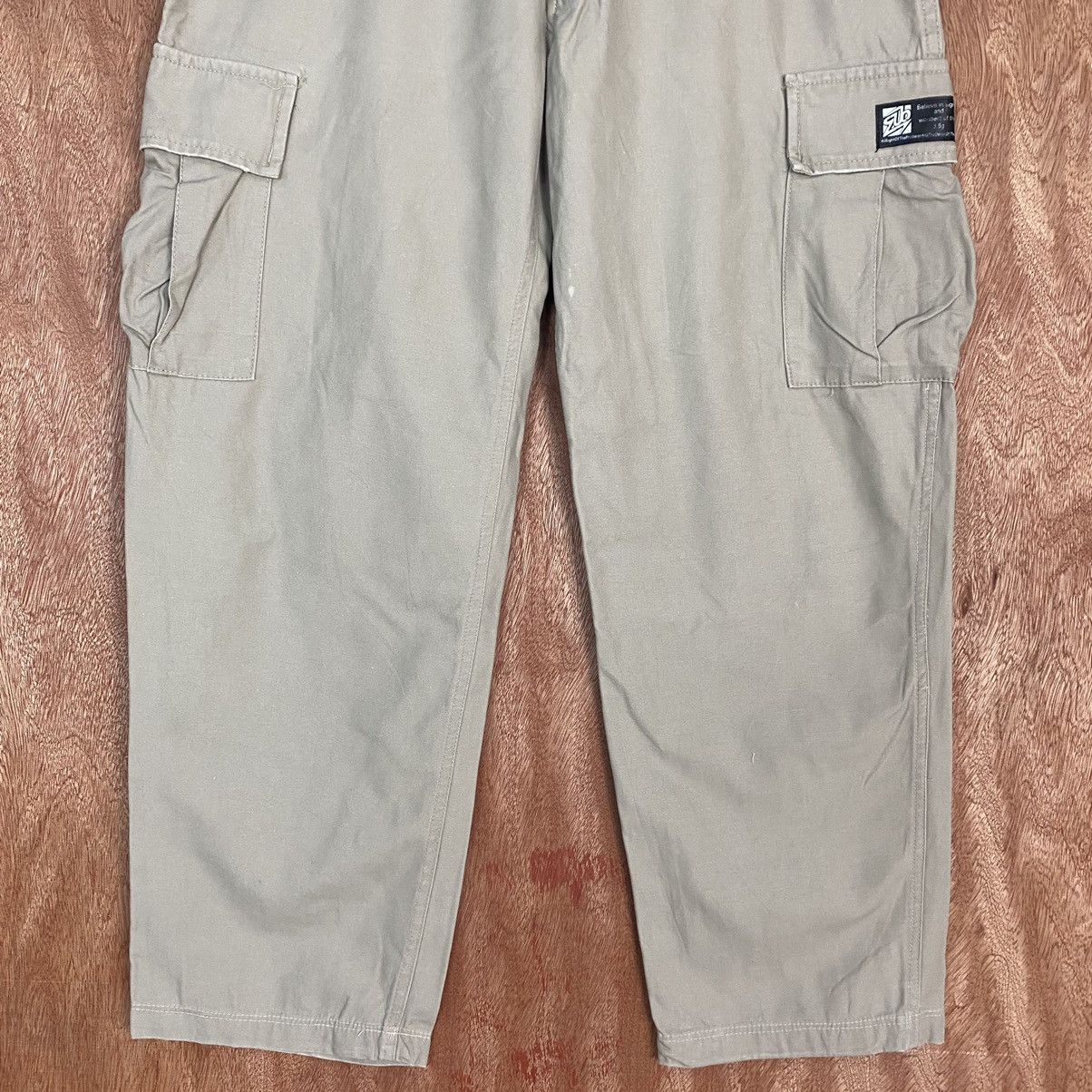 Japanese Brand DL RUB Brown Multipocket Cargo Pants #1960 Size US 32 / EU 48 - 3 Thumbnail