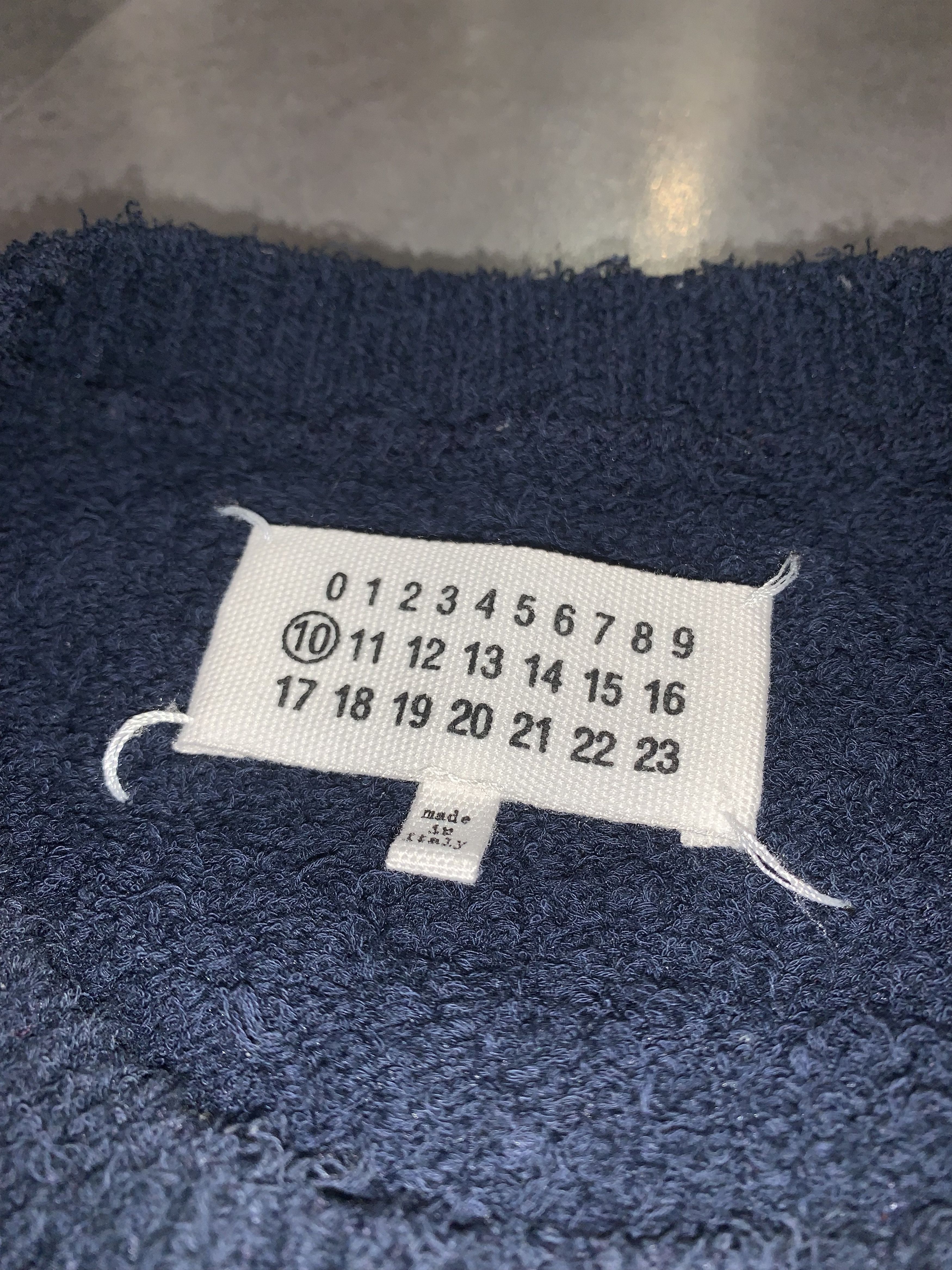 Maison Margiela SS15 Maison Margiela Dark Navy Mohair Sweater Size US XL / EU 56 / 4 - 12 Thumbnail