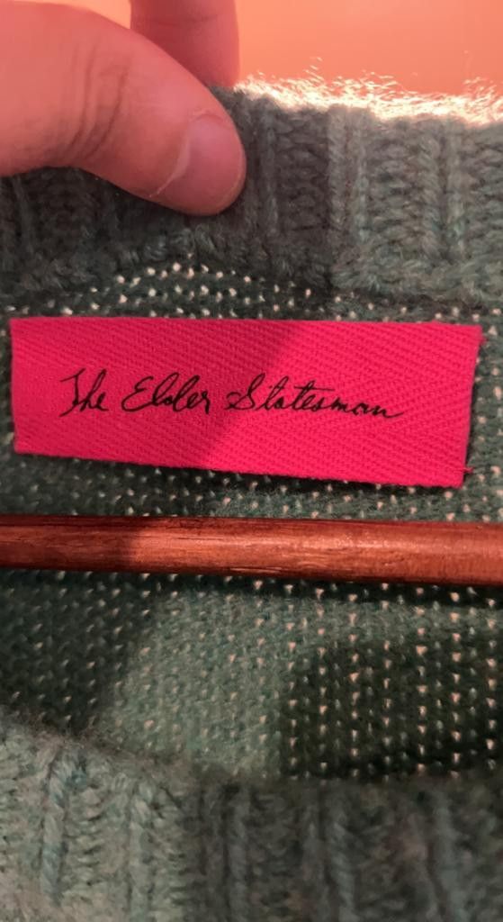 The Elder Statesman The Elder Statesman - Cashmere Flower print jumper Size US L / EU 52-54 / 3 - 3 Thumbnail