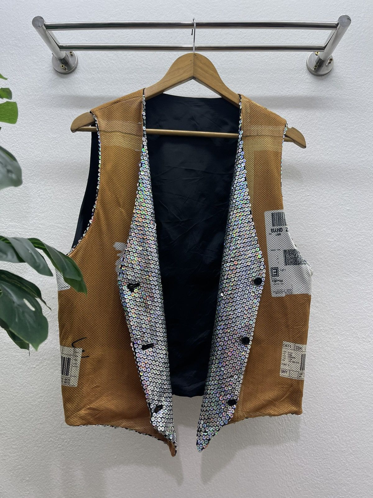 PHENOMENON Phenomenon Sequin Rainbow Vest Jacket Size US L / EU 52-54 / 3 - 11 Thumbnail