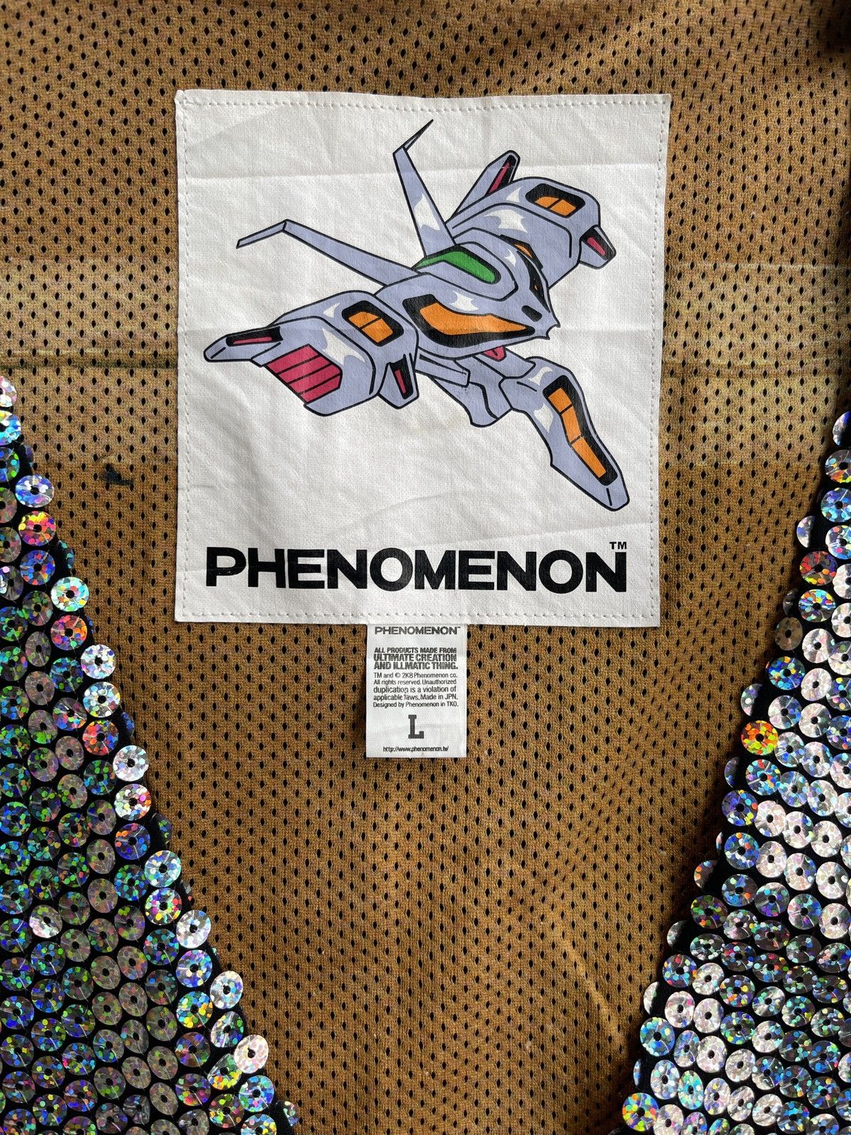 PHENOMENON Phenomenon Sequin Rainbow Vest Jacket Size US L / EU 52-54 / 3 - 5 Thumbnail