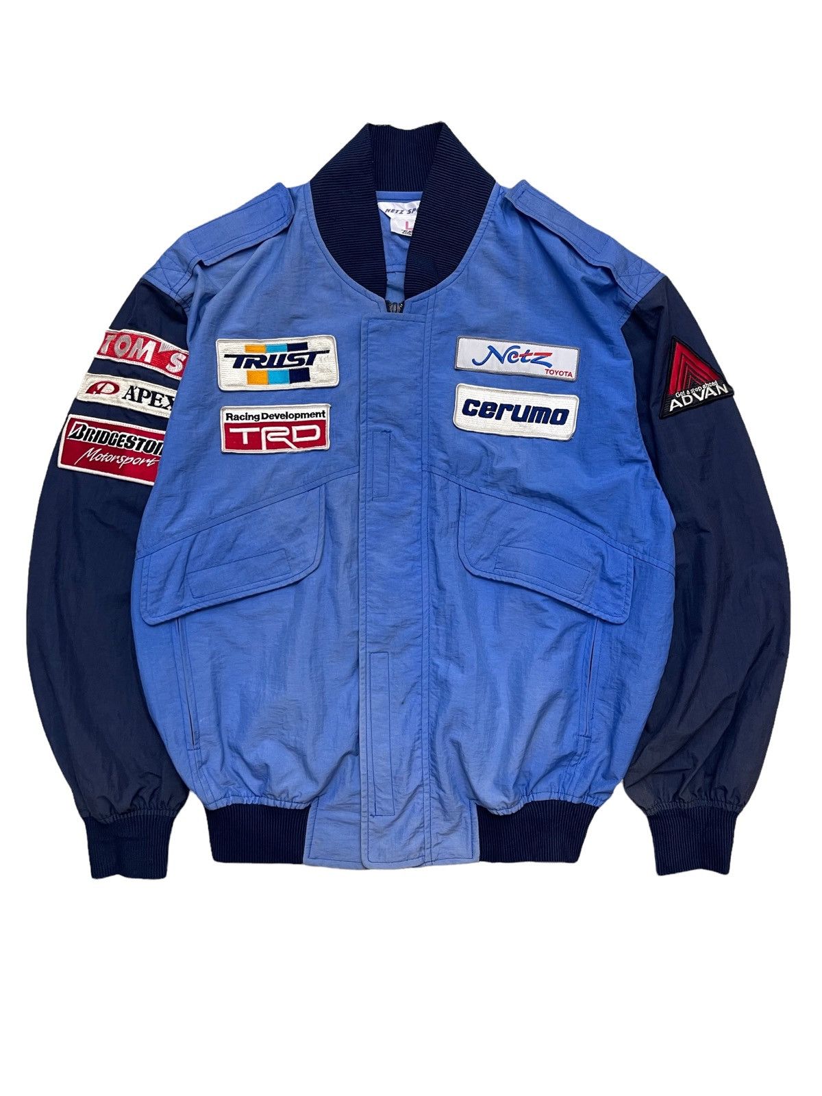 Vintage Vintage Toyata TRD Motorsports racing Jacket Size US L / EU 52-54 / 3 - 1 Thumbnail