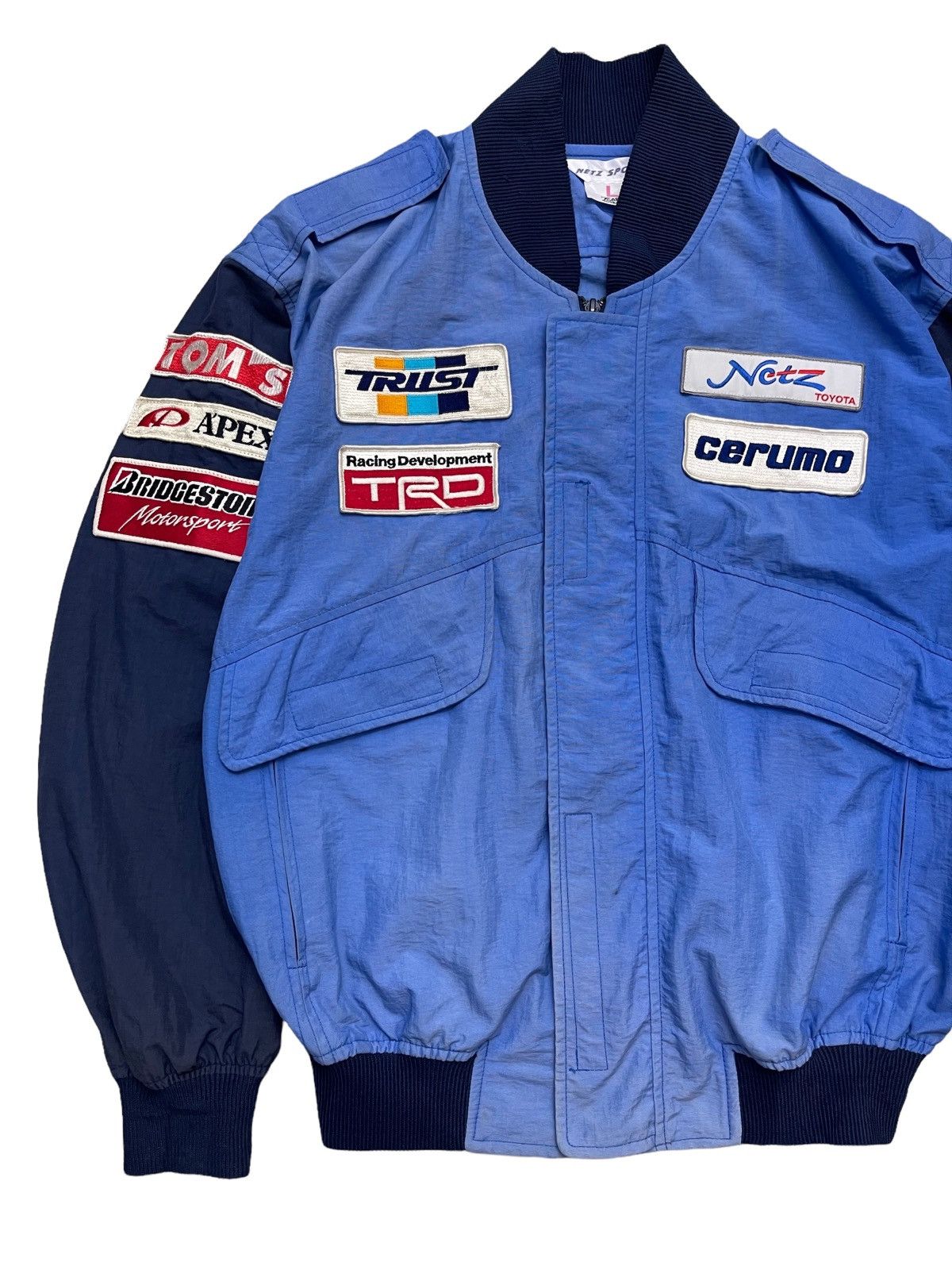 Vintage Vintage Toyata TRD Motorsports racing Jacket Size US L / EU 52-54 / 3 - 4 Thumbnail