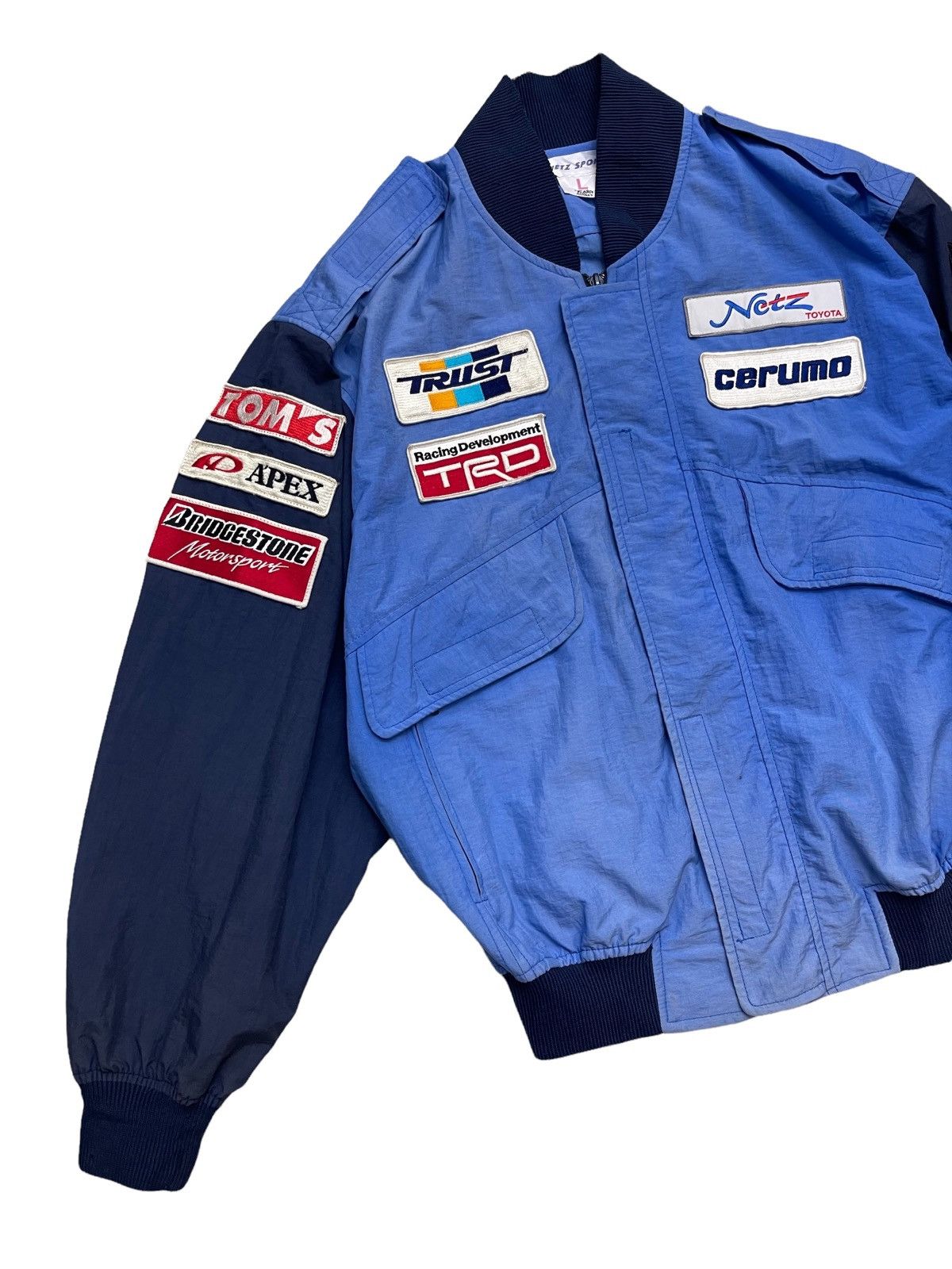 Vintage Vintage Toyata TRD Motorsports racing Jacket Size US L / EU 52-54 / 3 - 6 Thumbnail