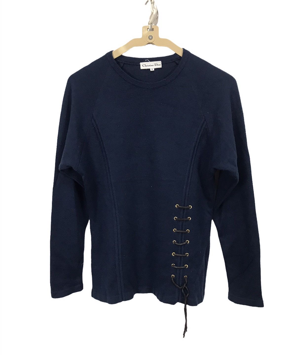 Designer × Dior 🔥BEST OFFER 🔥Christian Dior wool knitwear sweatshirt ladies Size M / US 6-8 / IT 42-44 - 1 Thumbnail