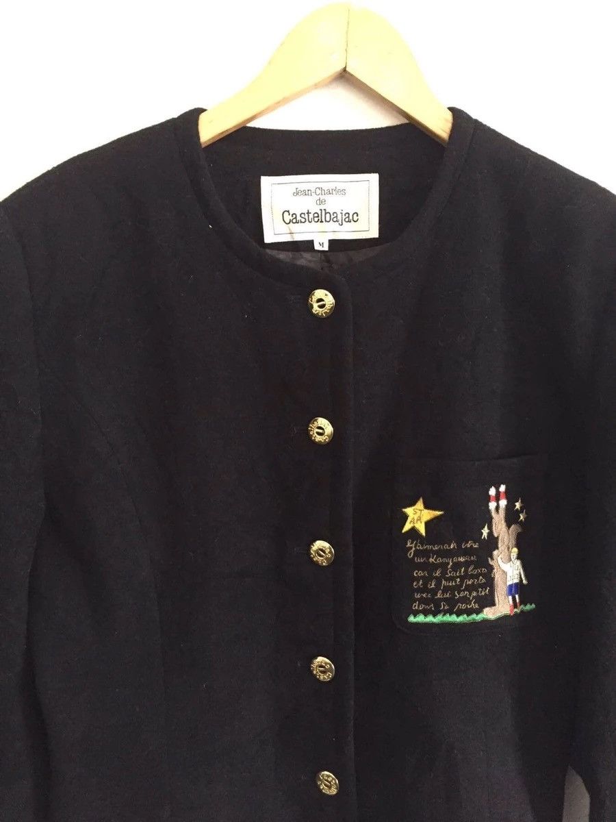 Jean Charles De Castelbajac × Vintage Vintage Castlebajac Jacket Button Size M / US 6-8 / IT 42-44 - 3 Thumbnail