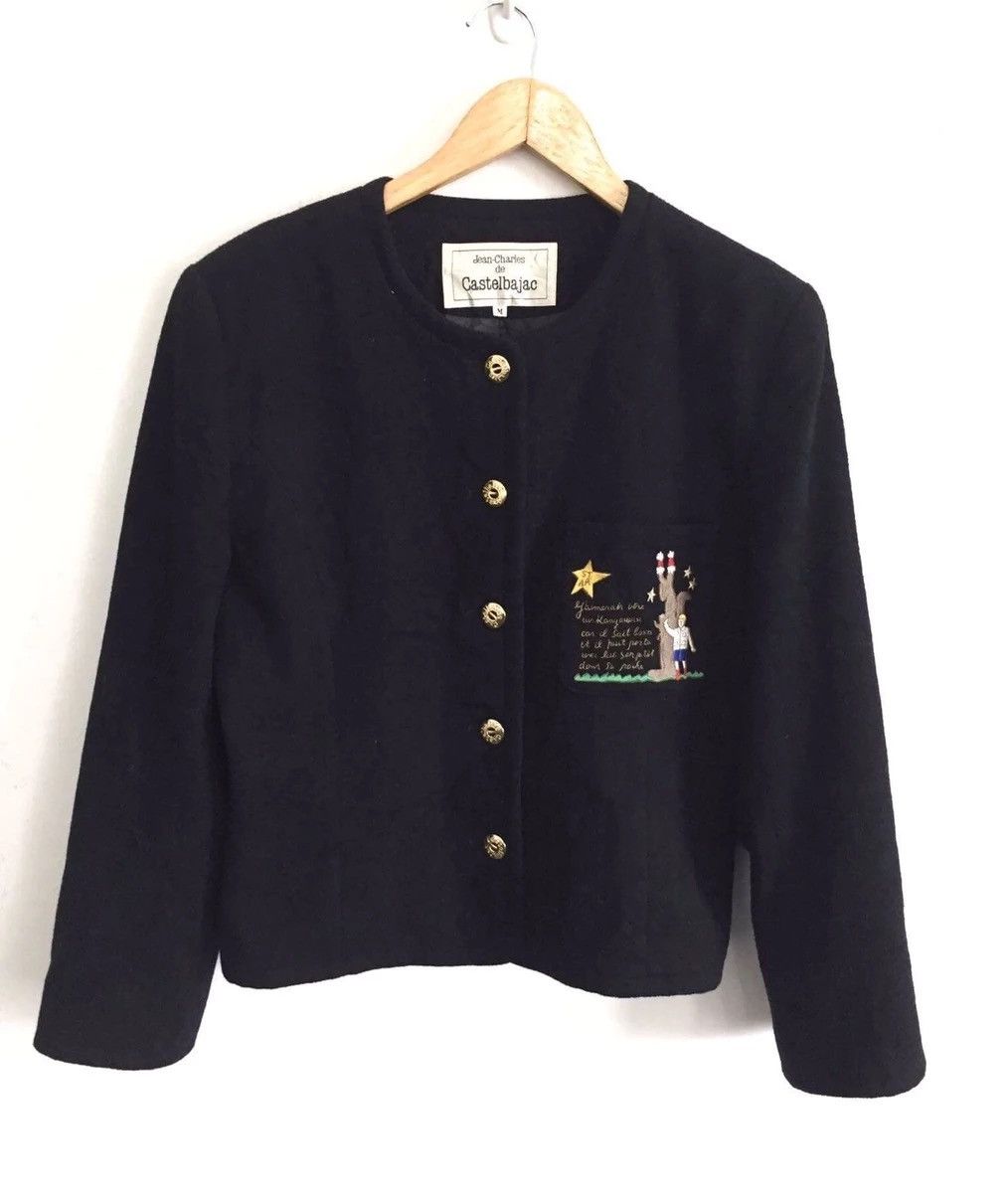 Jean Charles De Castelbajac × Vintage Vintage Castlebajac Jacket Button Size M / US 6-8 / IT 42-44 - 1 Thumbnail