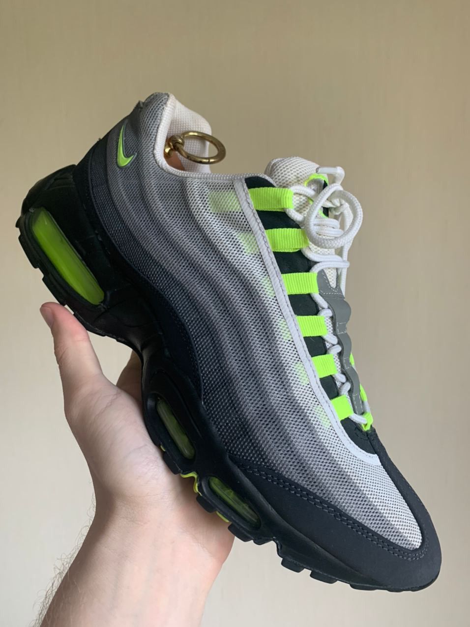 Nike × atmos Air Max 95 Prm Tape Neon 2013 Tn 90 Bw 180 Jordan1 Dunk Size US 11 / EU 44 - 3 Thumbnail
