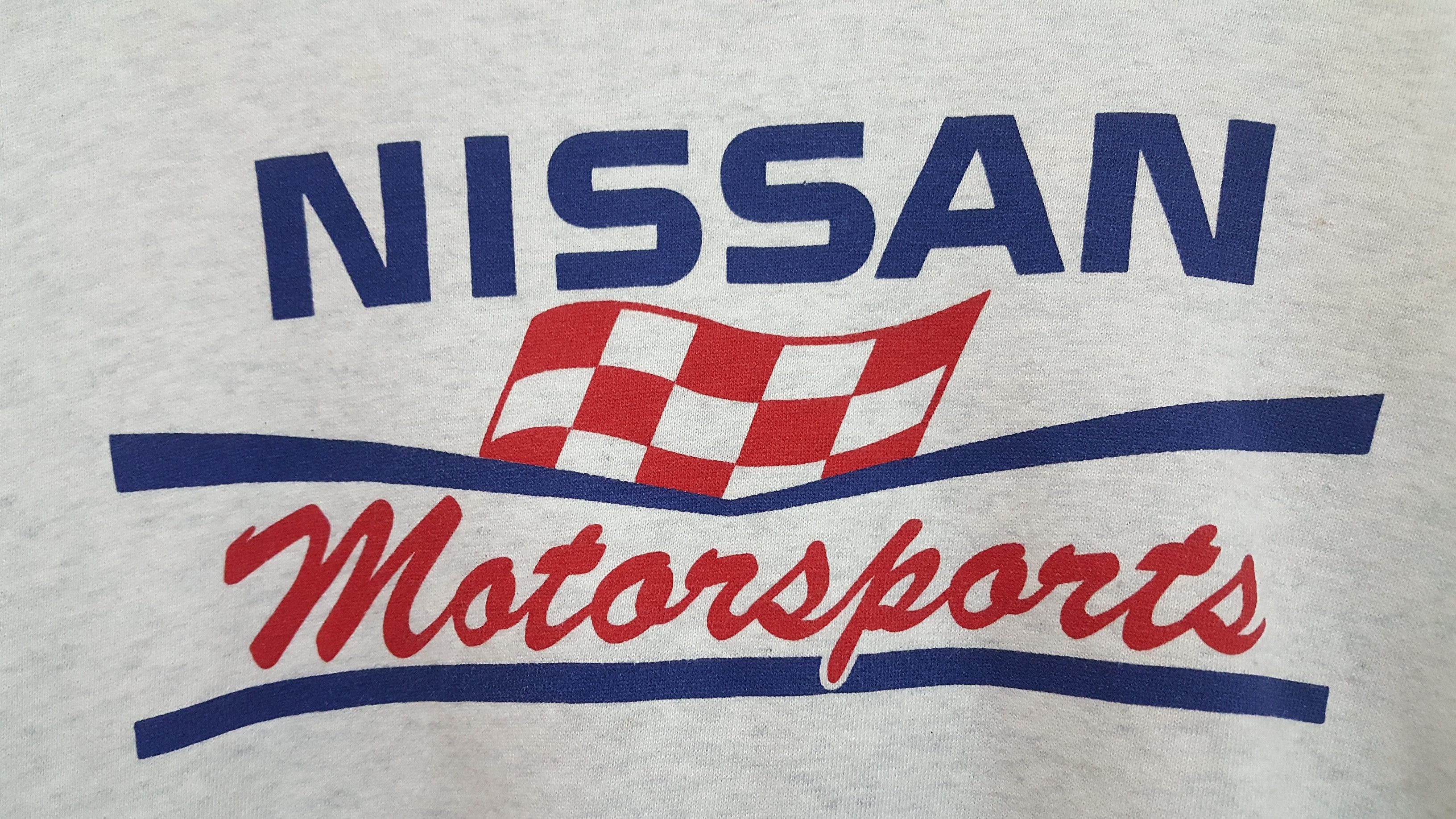 Sports Specialties × Vintage 80s 90s 🔥 NISSAN MOTORSPORTS RACING SWEATSHIRT RARE Size US L / EU 52-54 / 3 - 5 Thumbnail