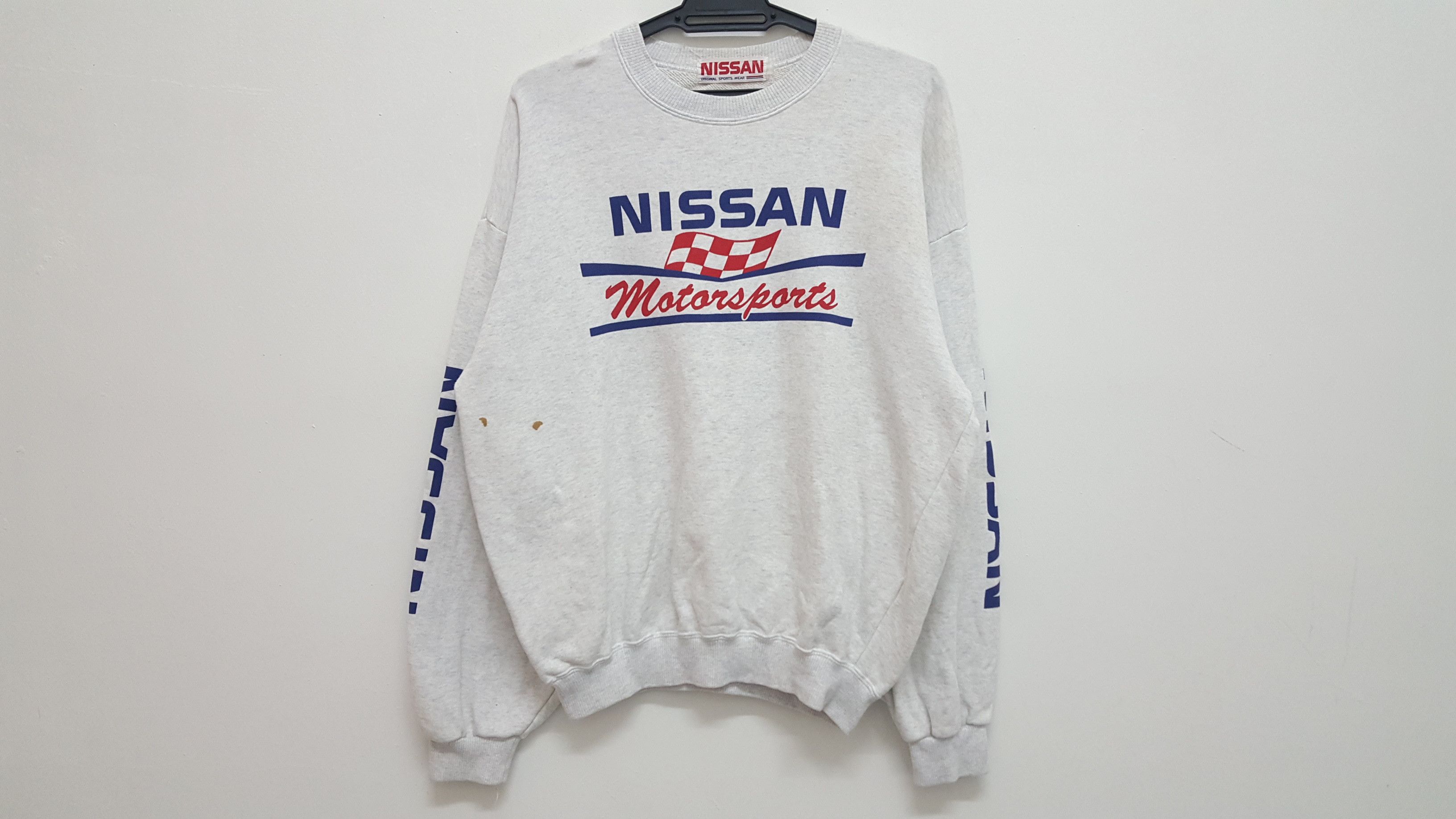 Sports Specialties × Vintage 80s 90s 🔥 NISSAN MOTORSPORTS RACING SWEATSHIRT RARE Size US L / EU 52-54 / 3 - 1 Thumbnail
