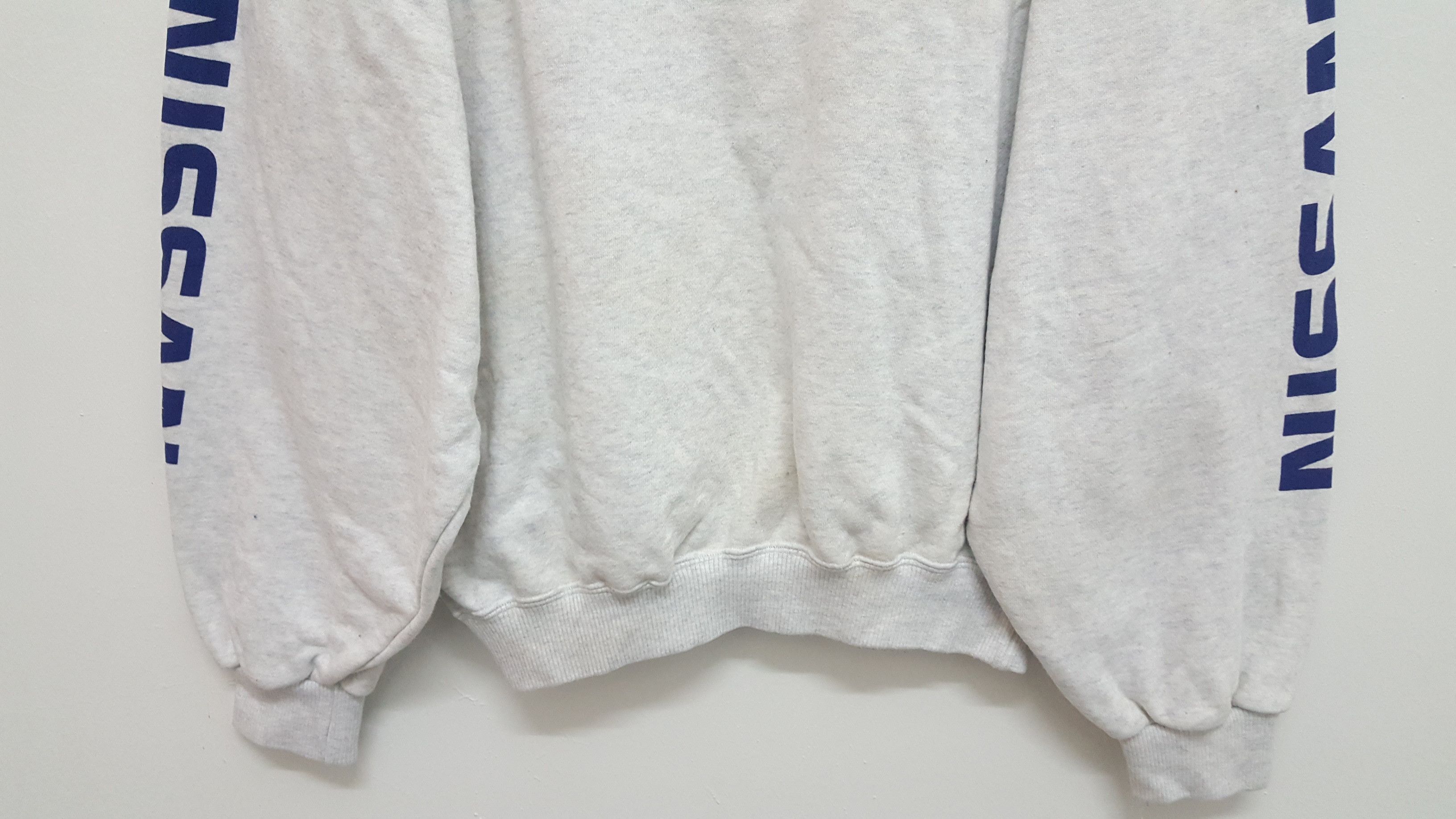 Sports Specialties × Vintage 80s 90s 🔥 NISSAN MOTORSPORTS RACING SWEATSHIRT RARE Size US L / EU 52-54 / 3 - 8 Thumbnail