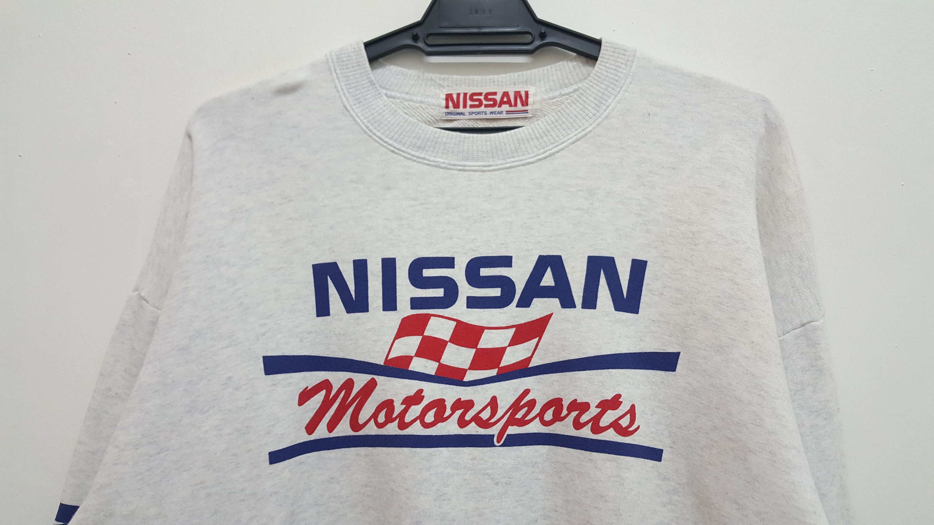 Sports Specialties × Vintage 80s 90s 🔥 NISSAN MOTORSPORTS RACING SWEATSHIRT RARE Size US L / EU 52-54 / 3 - 3 Thumbnail