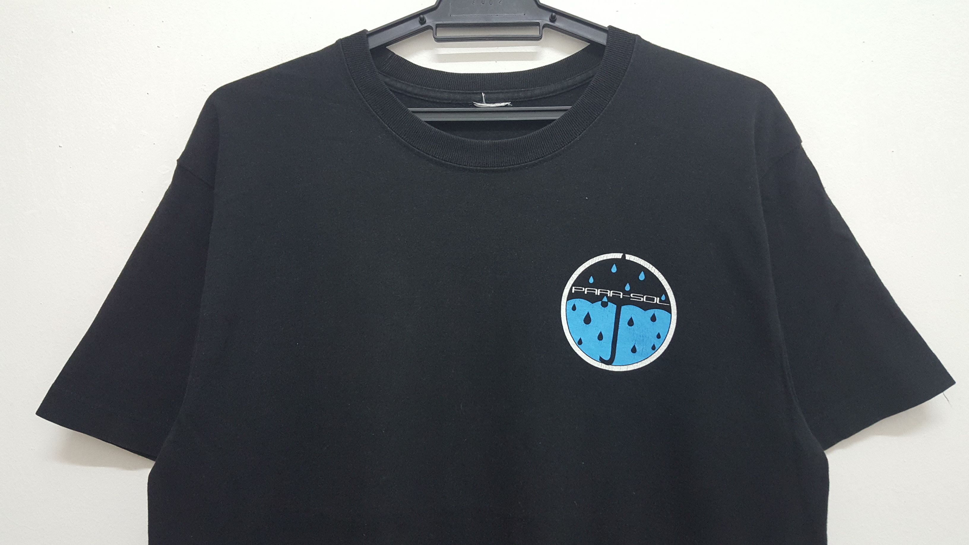 Anime RARE 🔥🔥🔥 PARA-SOL 🇯🇵 ANIME TRAVELOGUE FOR EXILES TEE Size US L / EU 52-54 / 3 - 3 Thumbnail