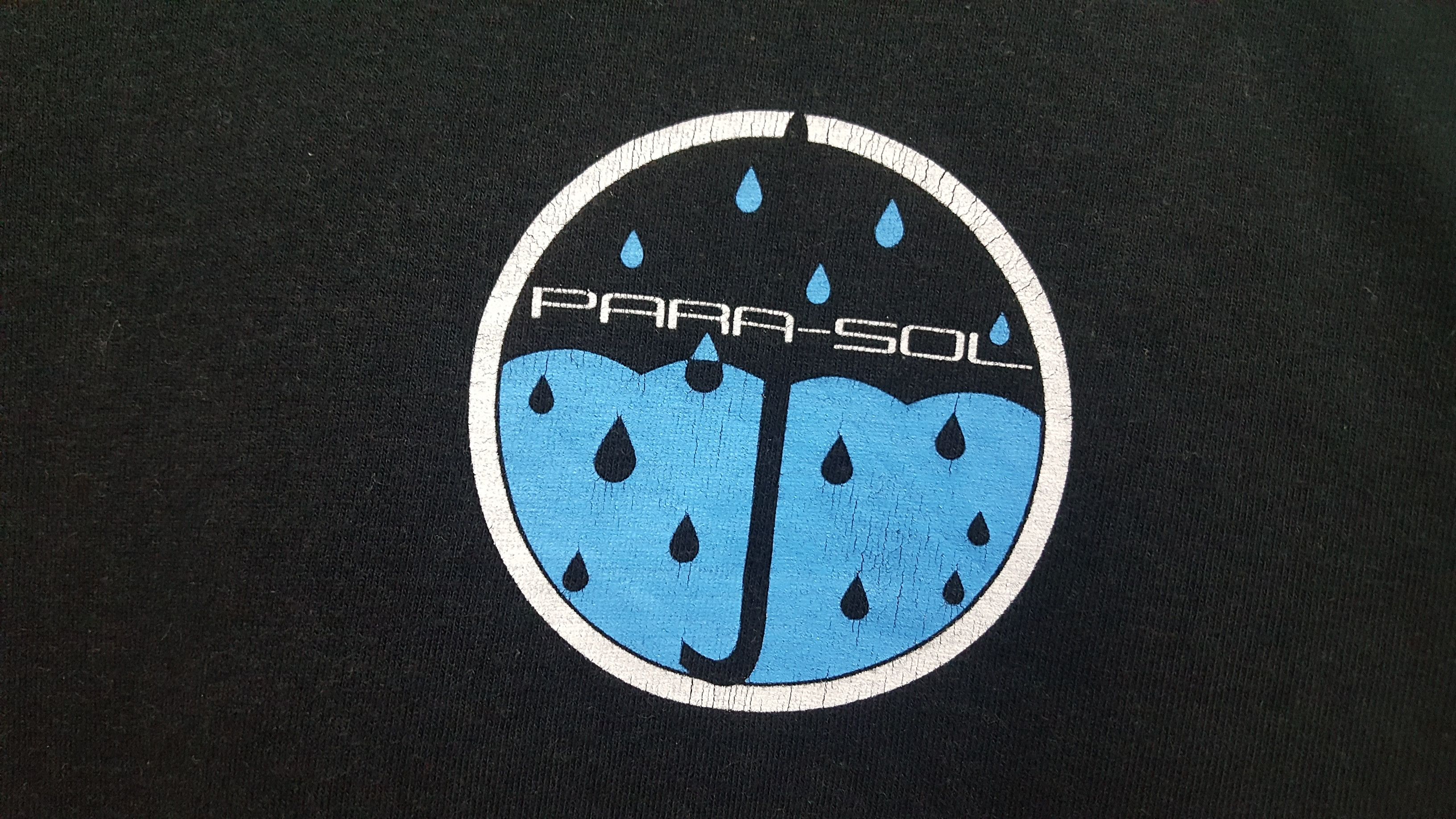 Anime RARE 🔥🔥🔥 PARA-SOL 🇯🇵 ANIME TRAVELOGUE FOR EXILES TEE Size US L / EU 52-54 / 3 - 4 Thumbnail
