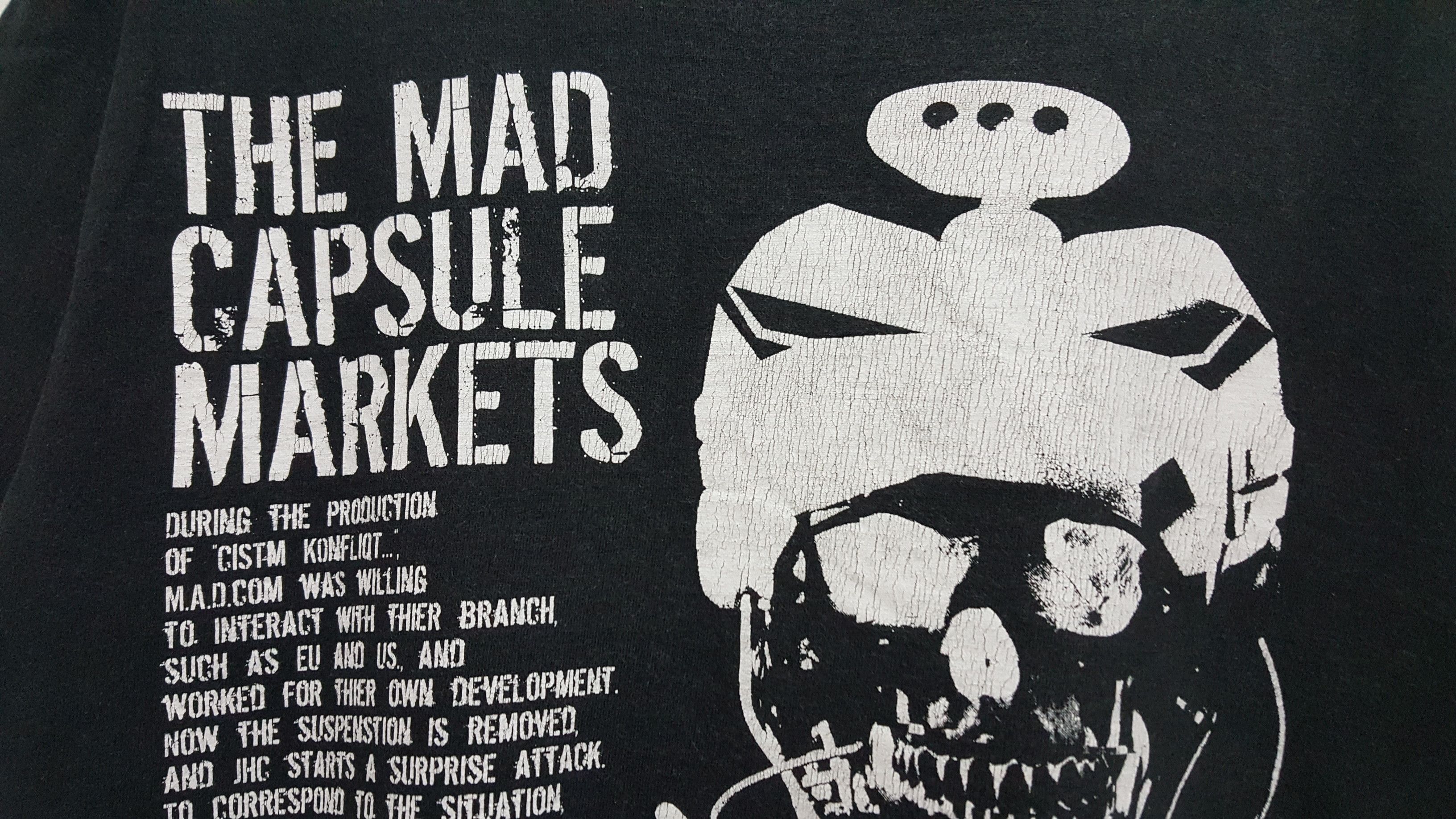 Band Tees × Devilock × Japanese Brand EDM CYBERPUNK THE MAD CAPSULE MARKETS X DEVILOCK MISFITS Size US M / EU 48-50 / 2 - 3 Thumbnail
