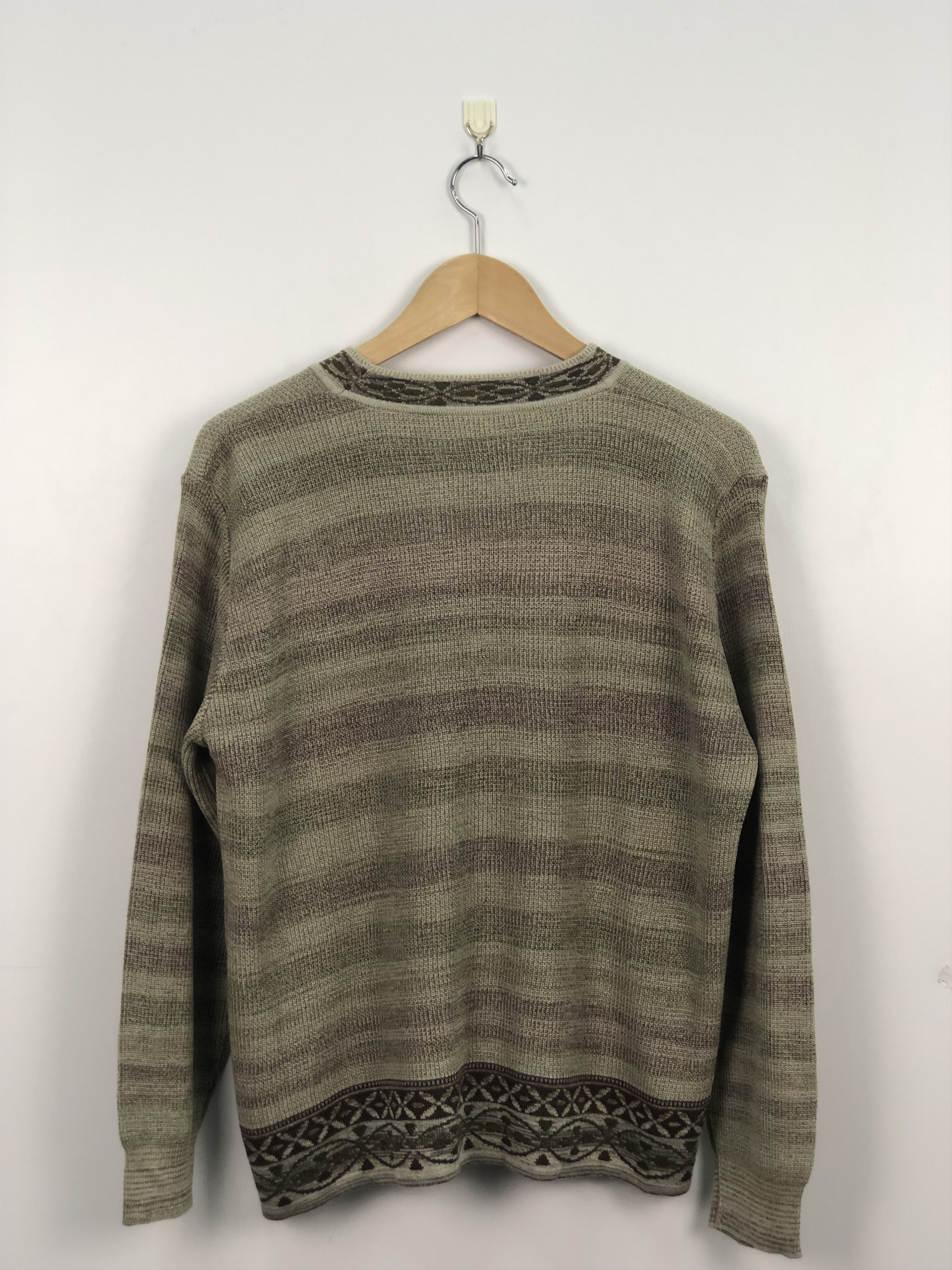 Vintage Vintage Designer Knitwear Striped Size US L / EU 52-54 / 3 - 4 Thumbnail