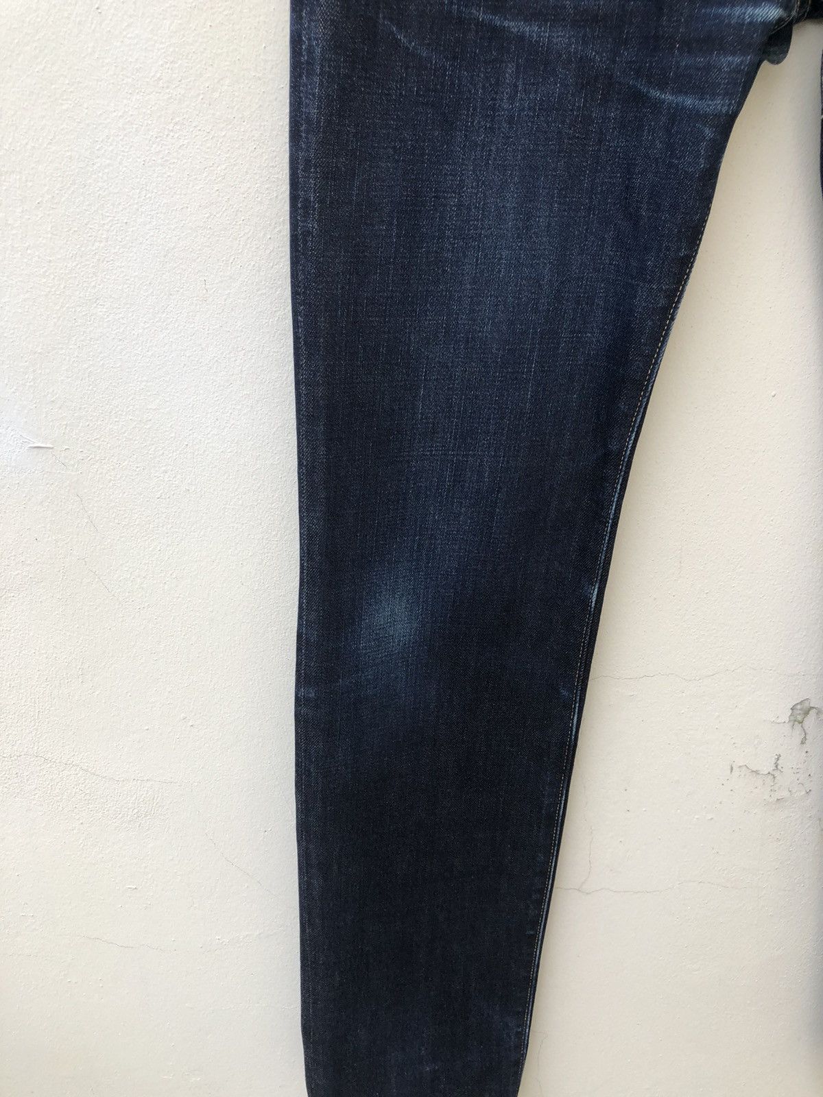 Vintage 15Jyuga Bottom Makers Japan Ageing Indigo Blue Denim Jeans Size US 31 - 18 Thumbnail