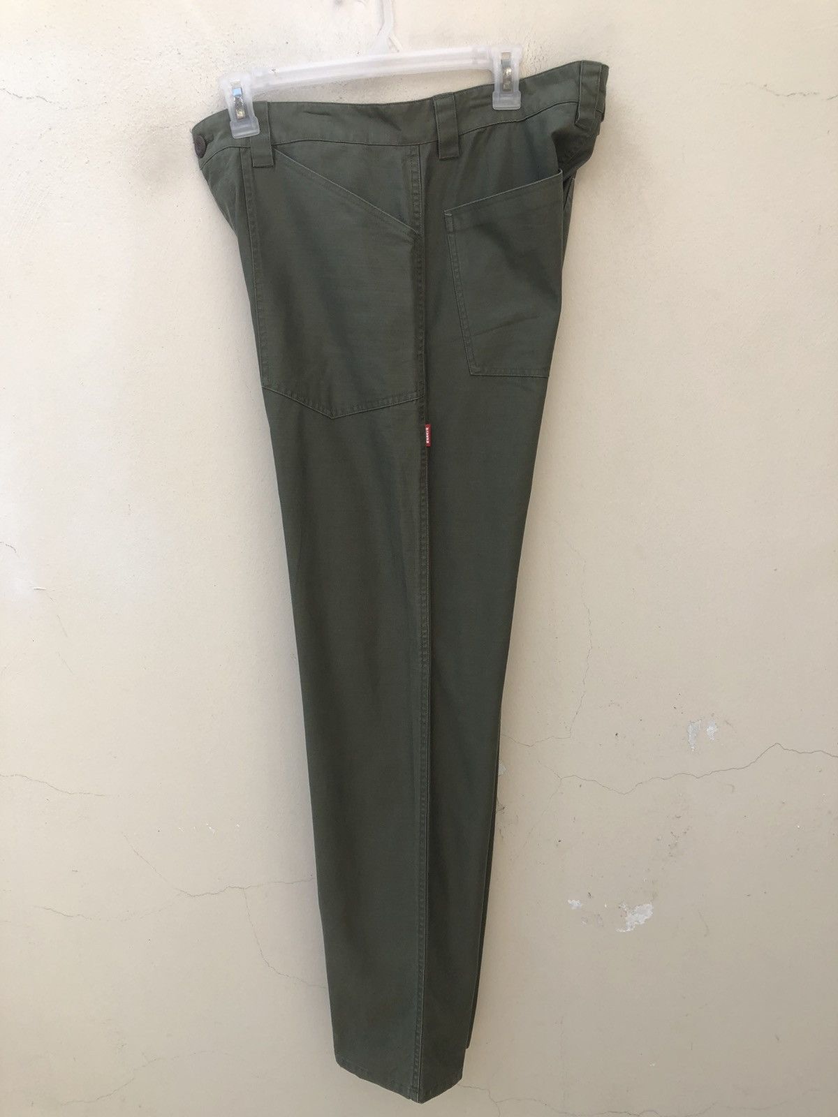 FUCT SSD FUCT Olive Green Military Fatigue Trouser Pant Size US 33 - 22 Thumbnail