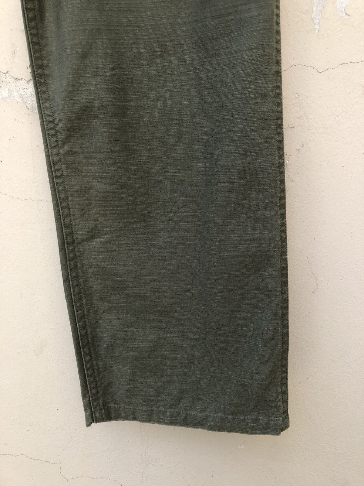 FUCT SSD FUCT Olive Green Military Fatigue Trouser Pant Size US 33 - 13 Thumbnail
