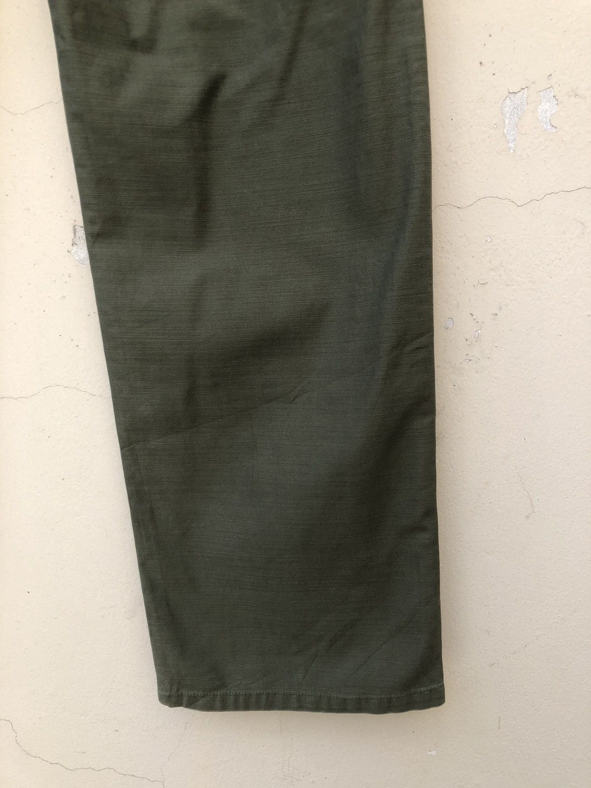 FUCT SSD FUCT Olive Green Military Fatigue Trouser Pant Size US 33 - 21 Thumbnail