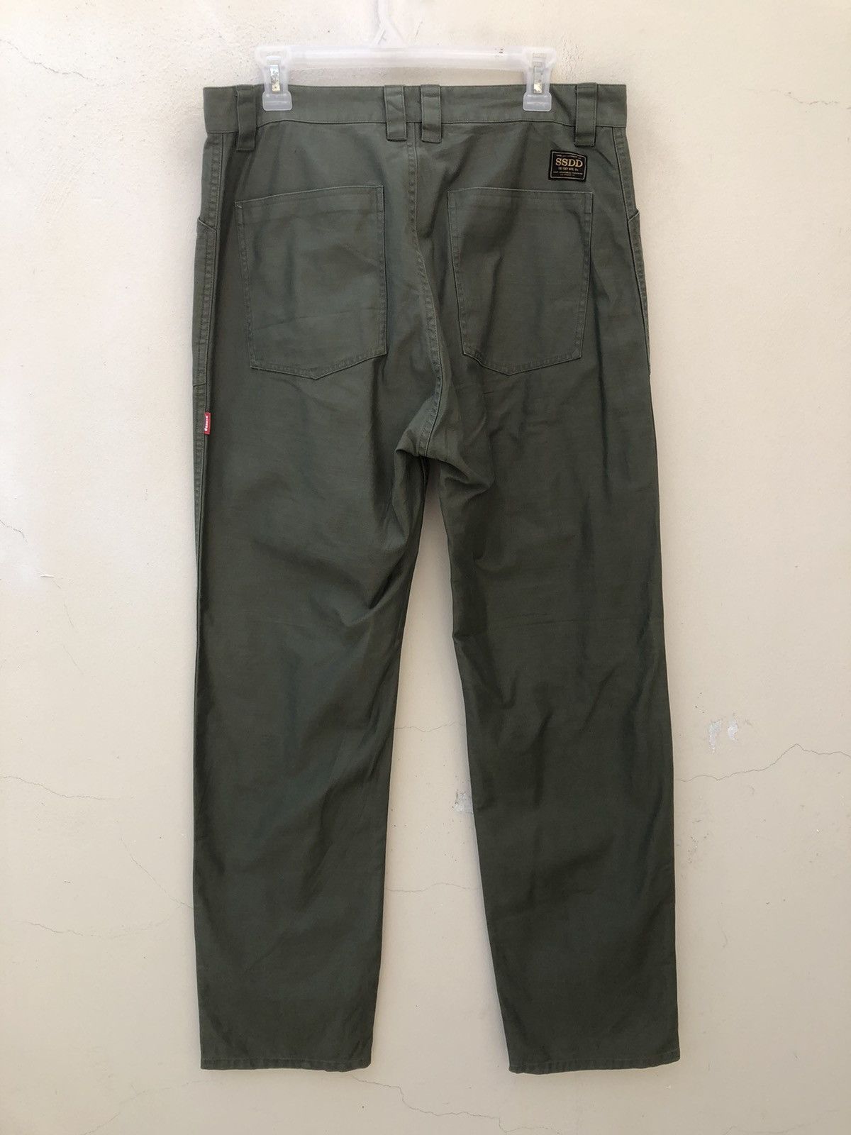FUCT SSD FUCT Olive Green Military Fatigue Trouser Pant Size US 33 - 14 Thumbnail