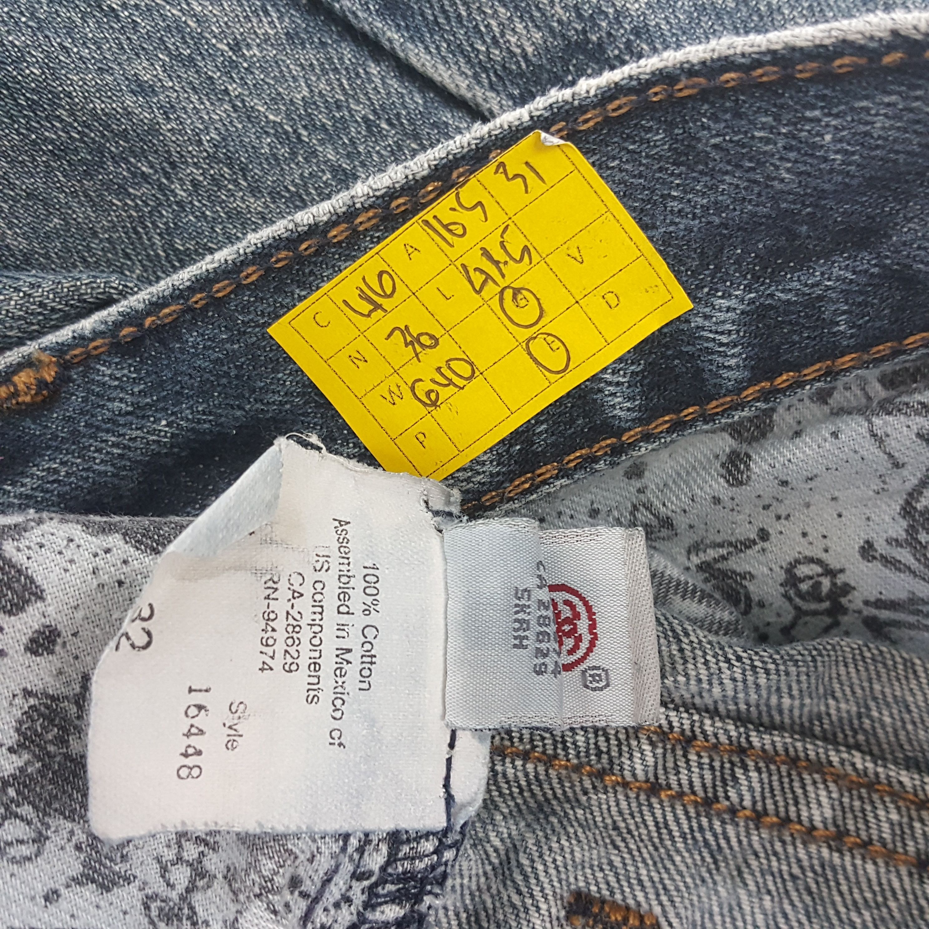 Stussy × Vintage Vintage STUSSY Streetwear Custom Logo Style Jeans Pants Size US 33 - 13 Thumbnail