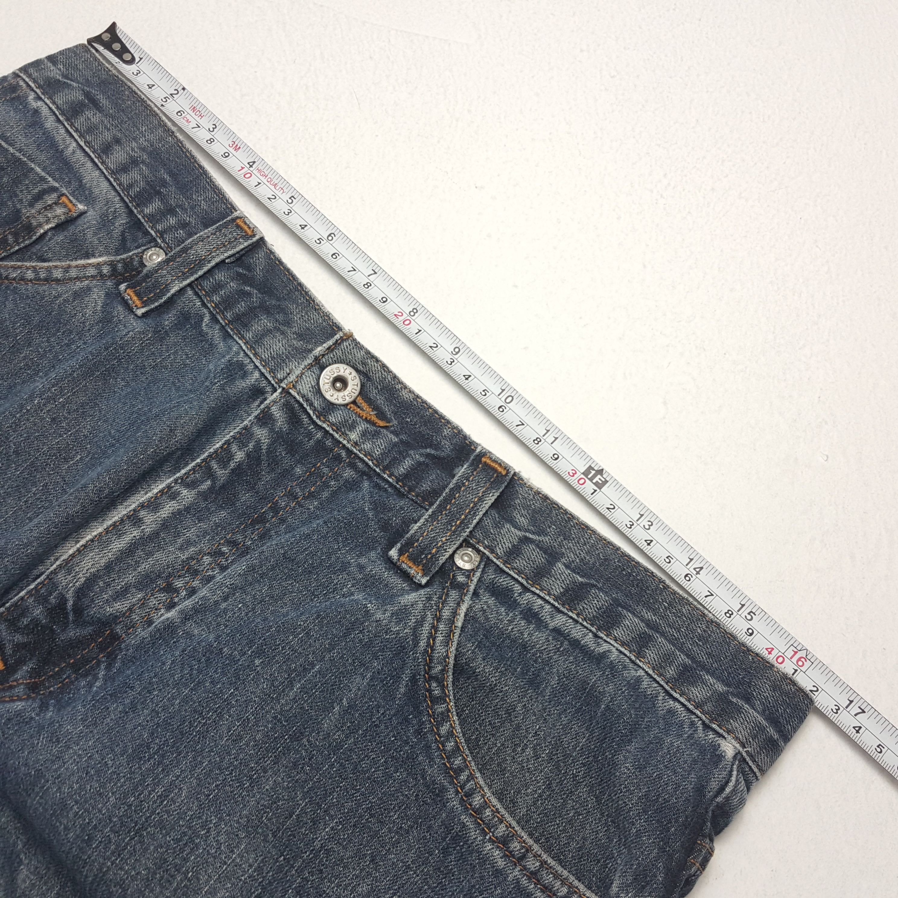 Stussy × Vintage Vintage STUSSY Streetwear Custom Logo Style Jeans Pants Size US 33 - 7 Thumbnail