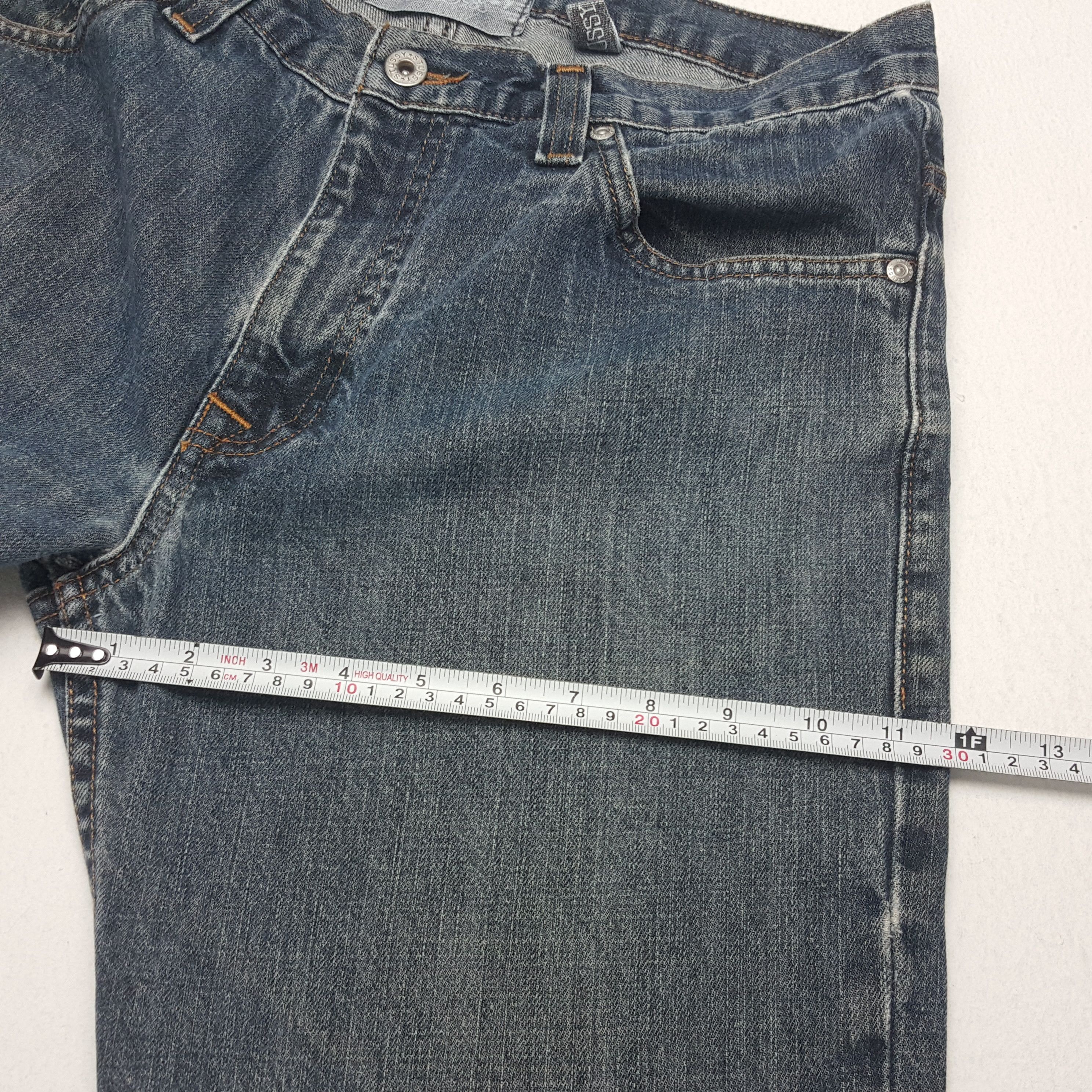 Stussy × Vintage Vintage STUSSY Streetwear Custom Logo Style Jeans Pants Size US 33 - 9 Thumbnail