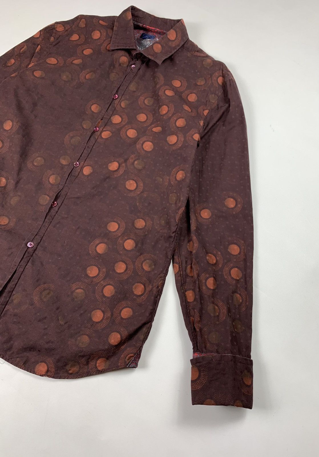 Kenzo Kenzo Homme men’s geometric pattern long sleeve shirt Size US XL / EU 56 / 4 - 2 Thumbnail