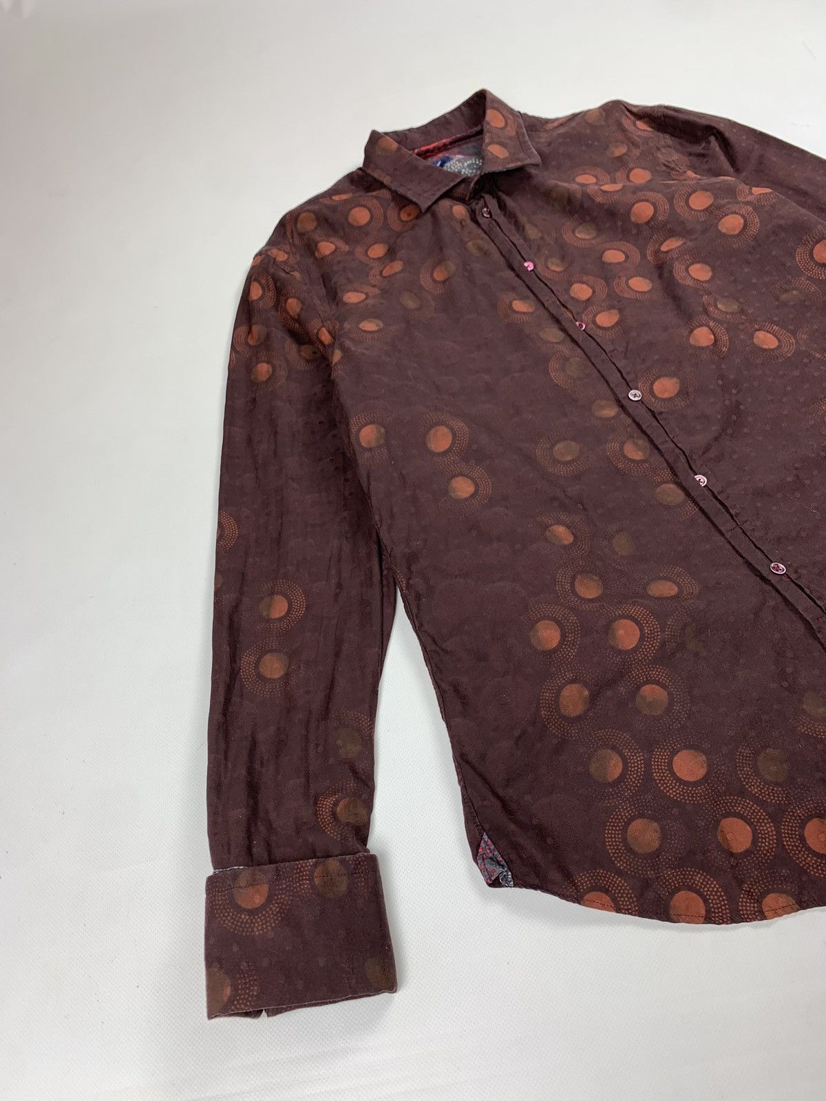 Kenzo Kenzo Homme men’s geometric pattern long sleeve shirt Size US XL / EU 56 / 4 - 3 Thumbnail