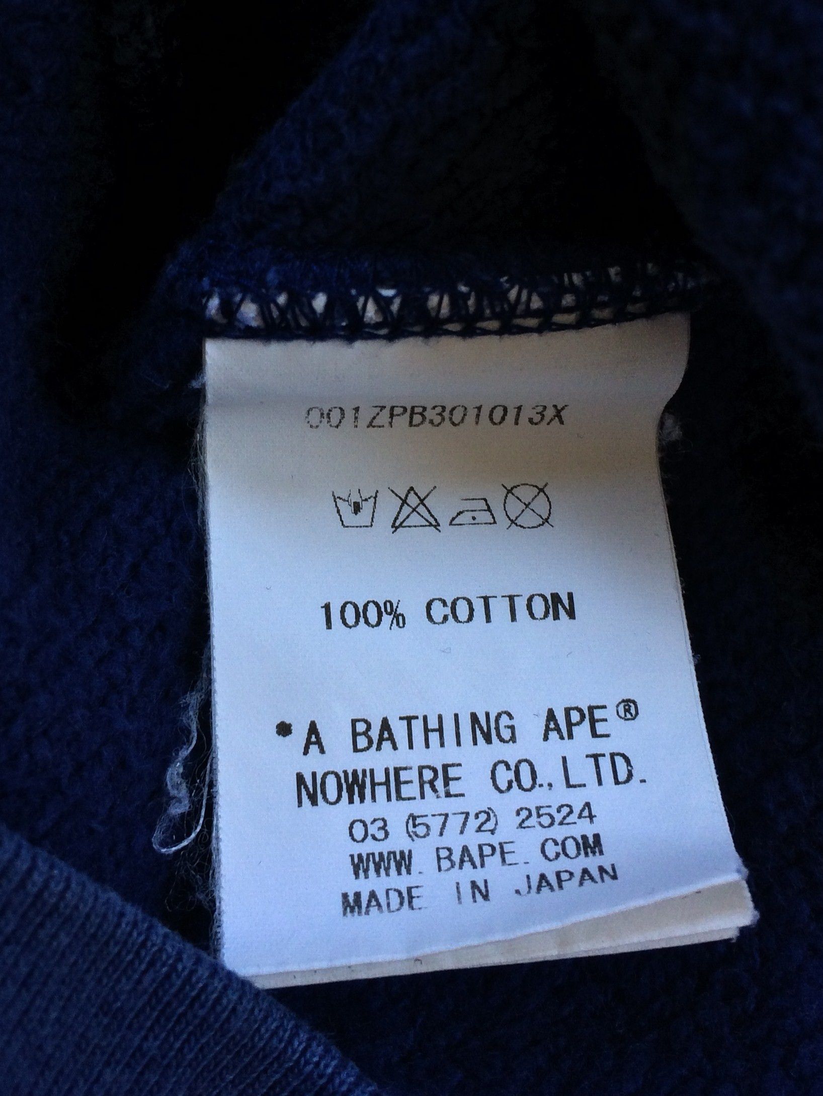 Bape OG Bape Blue Camo Full Zip Shark Hoodie Size US M / EU 48-50 / 2 - 9 Thumbnail