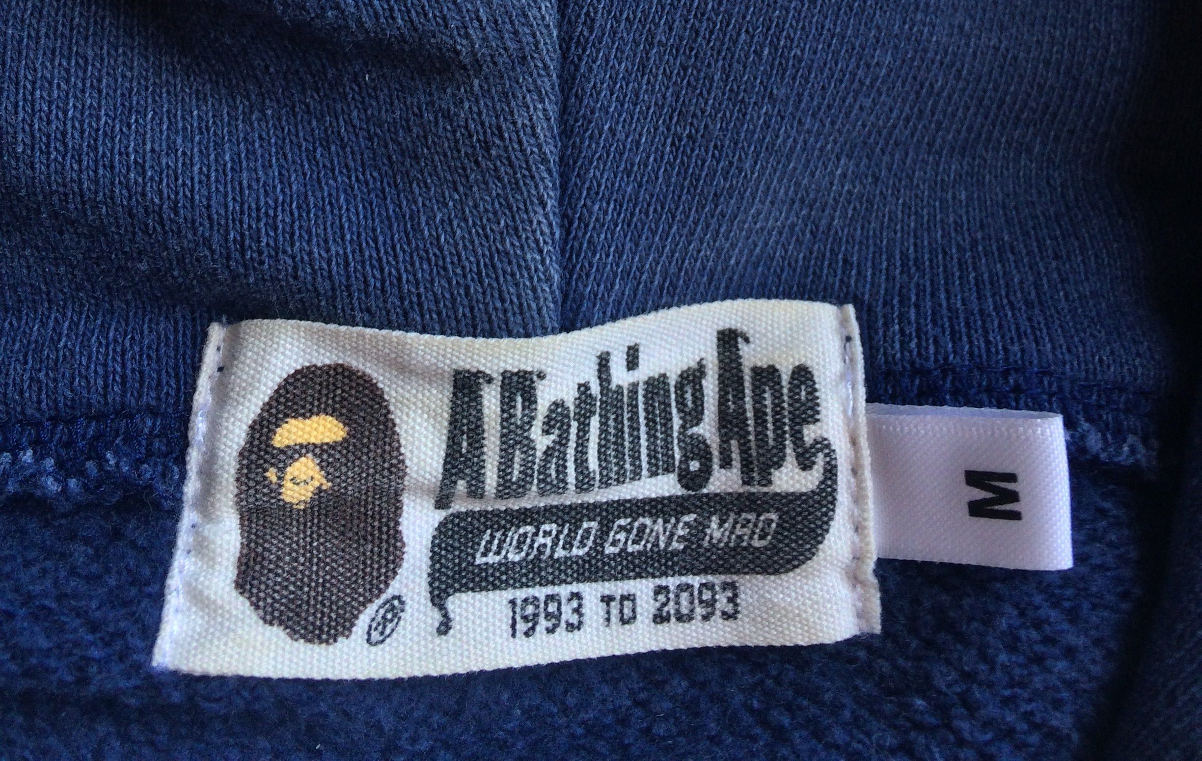 Bape OG Bape Blue Camo Full Zip Shark Hoodie Size US M / EU 48-50 / 2 - 6 Thumbnail