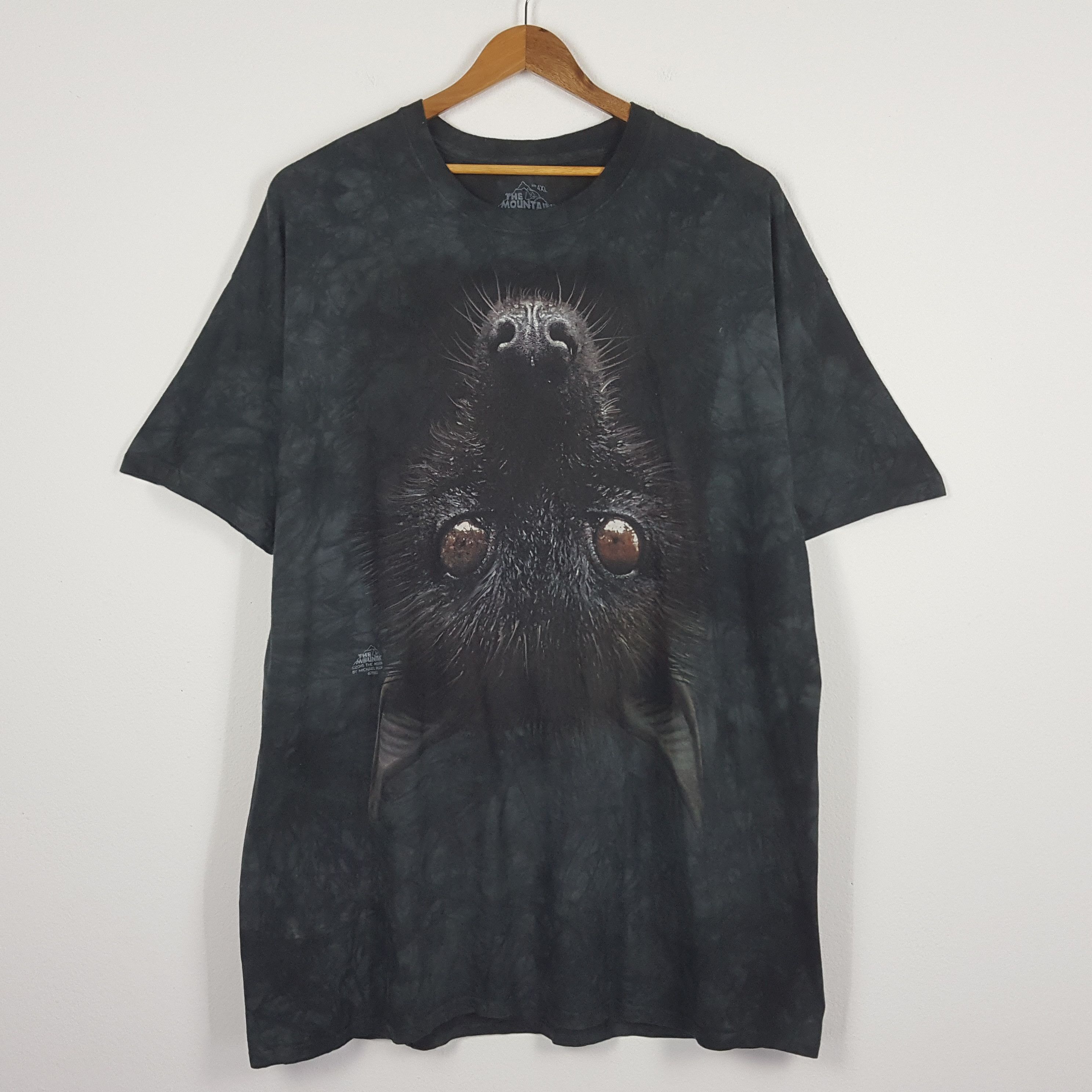 Anime × Vintage Vintage The Mountain Bat Tye Dye Over Size 4XL t-Shirt Size US XXL / EU 58 / 5 - 1 Thumbnail