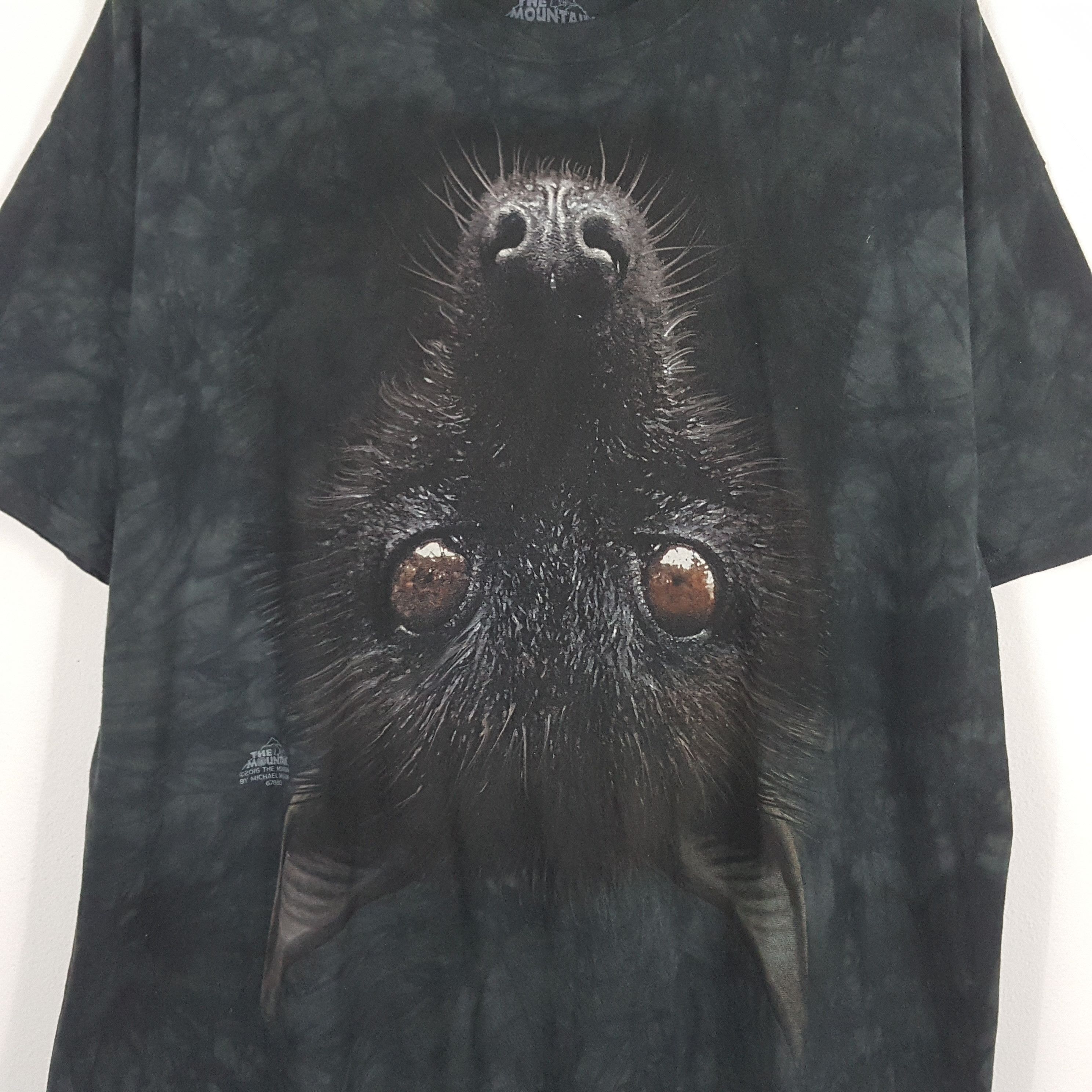 Anime × Vintage Vintage The Mountain Bat Tye Dye Over Size 4XL t-Shirt Size US XXL / EU 58 / 5 - 4 Thumbnail