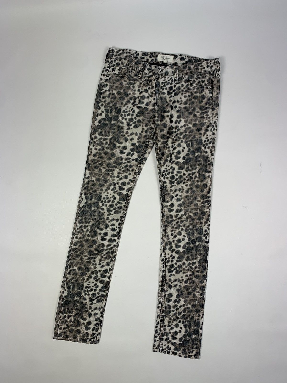 Isabel Marant Isabel Marant Etoile leopard Velvet chino pants trousers Size 25" / US 0 / IT 36 - 4 Thumbnail