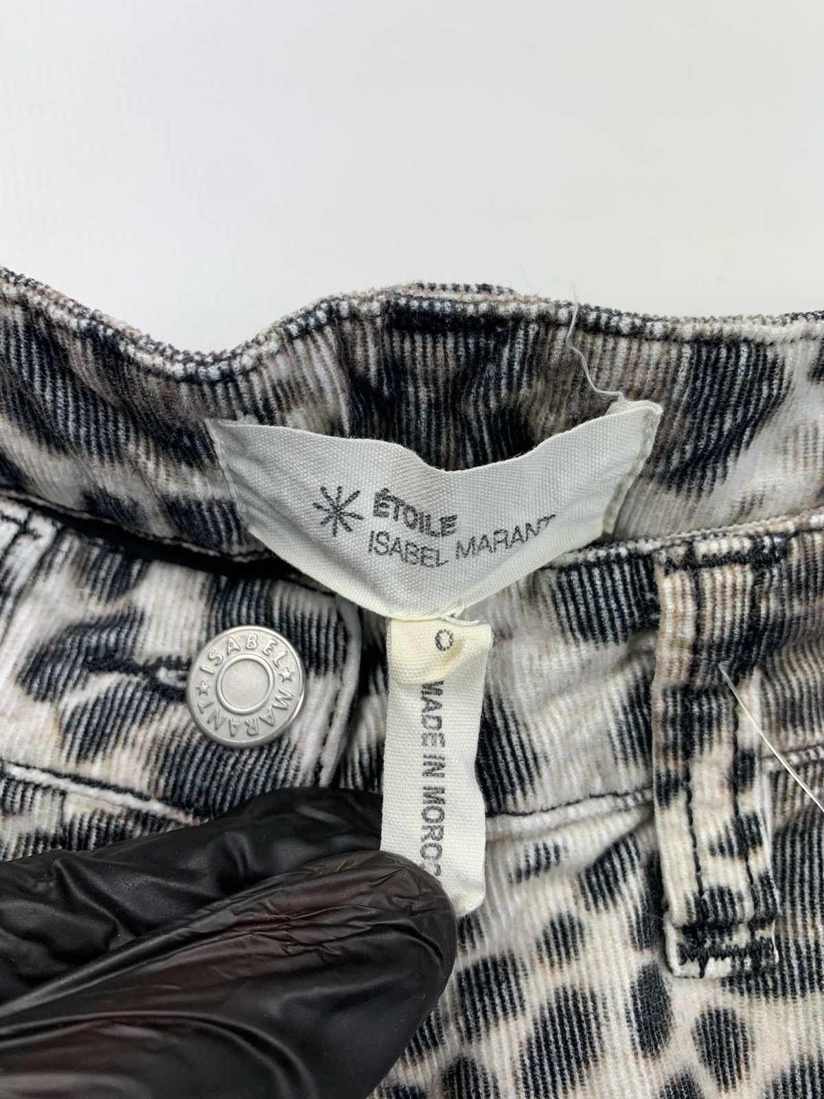 Isabel Marant Isabel Marant Etoile leopard Velvet chino pants trousers Size 25" / US 0 / IT 36 - 6 Thumbnail