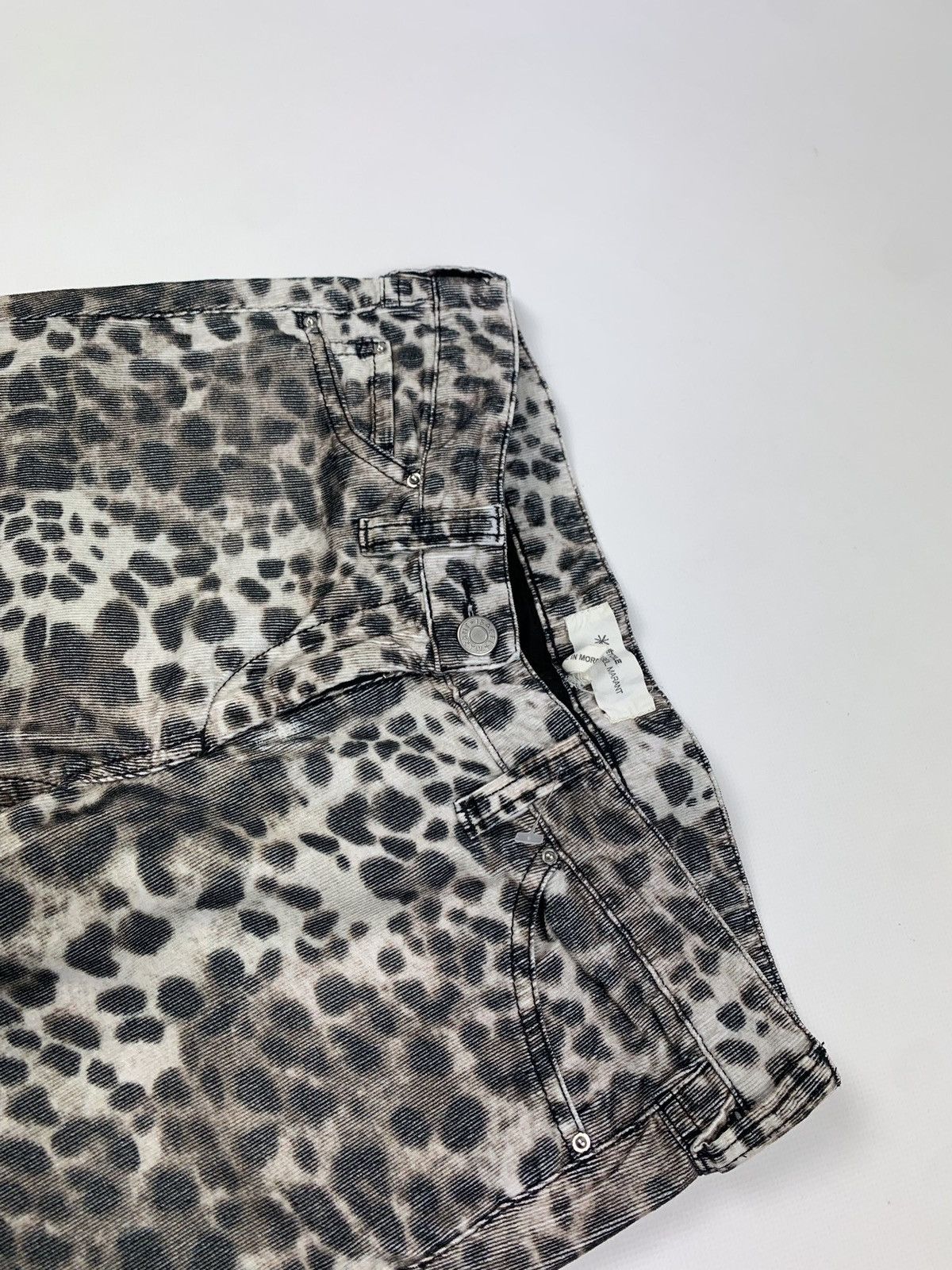 Isabel Marant Isabel Marant Etoile leopard Velvet chino pants trousers Size 25" / US 0 / IT 36 - 5 Thumbnail