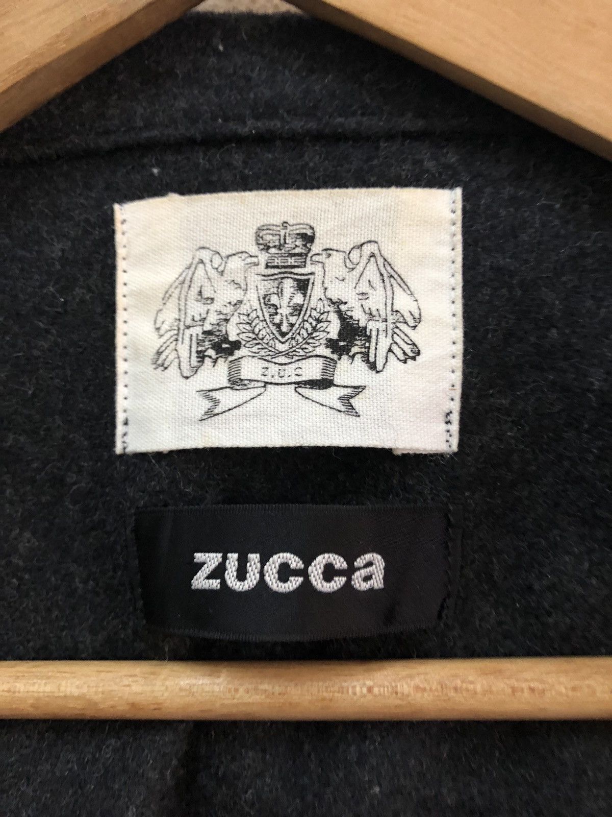 CABANE de ZUCCa ❌NEED GONE❌Cabane De Zucca Issey Miyake Black Wool Jacket Size US XS / EU 42 / 0 - 10 Thumbnail