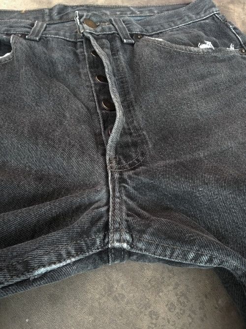 Levi's 90s Vintage Levi's 501 Made In USA Distressed Jeans 31x32 Size US 31 - 8 Thumbnail