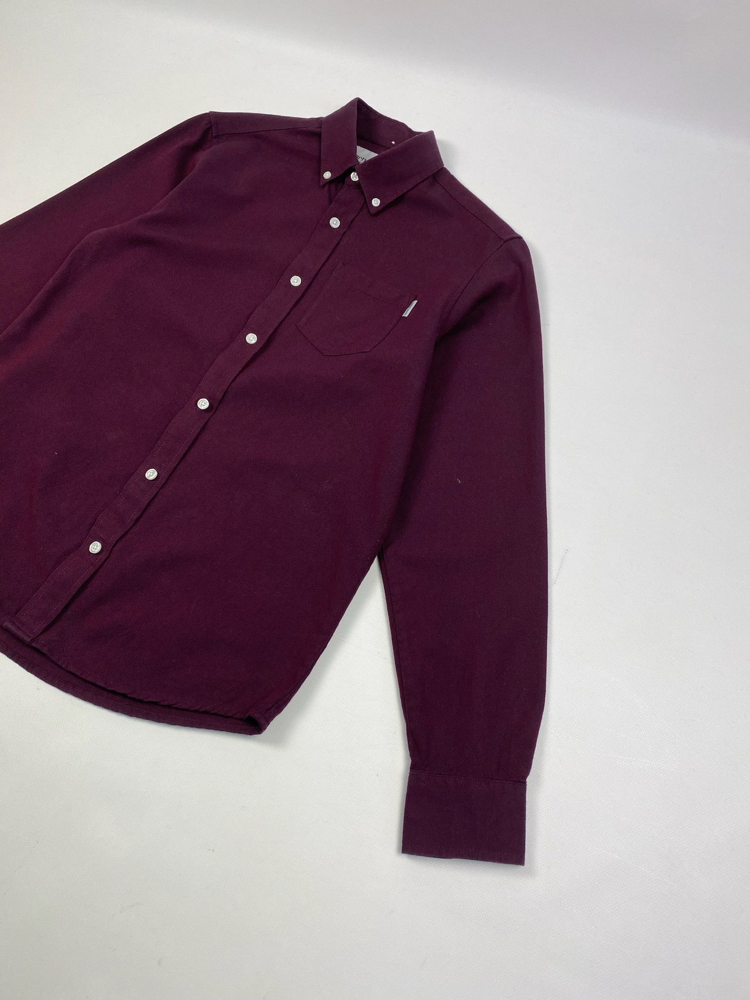 Carhartt Carhartt WIP L/S Dalton Shirt size Xs burgundy Size US XS / EU 42 / 0 - 2 Thumbnail