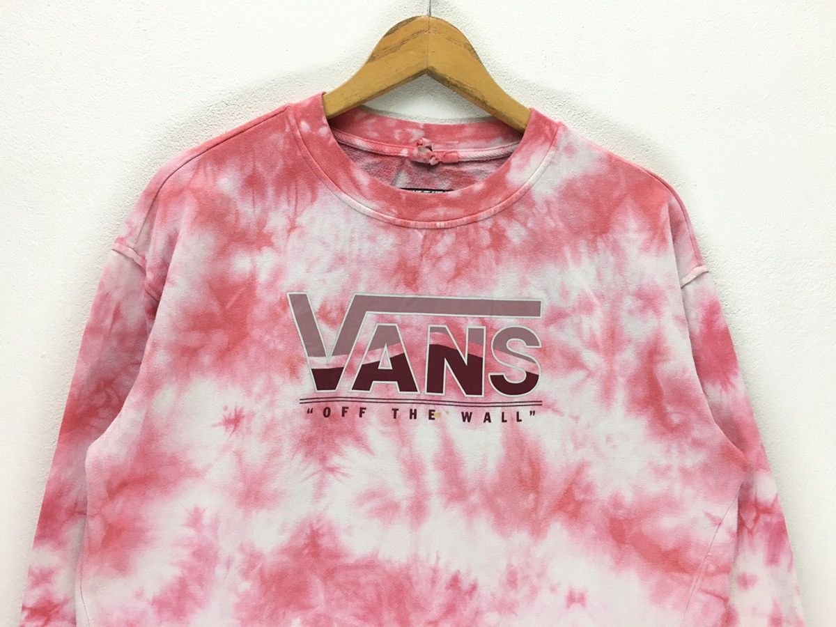 Vans × Vintage Vintage Vans Of The Wall Tie Dye Sweatshirt Size S / US 4 / IT 40 - 2 Thumbnail