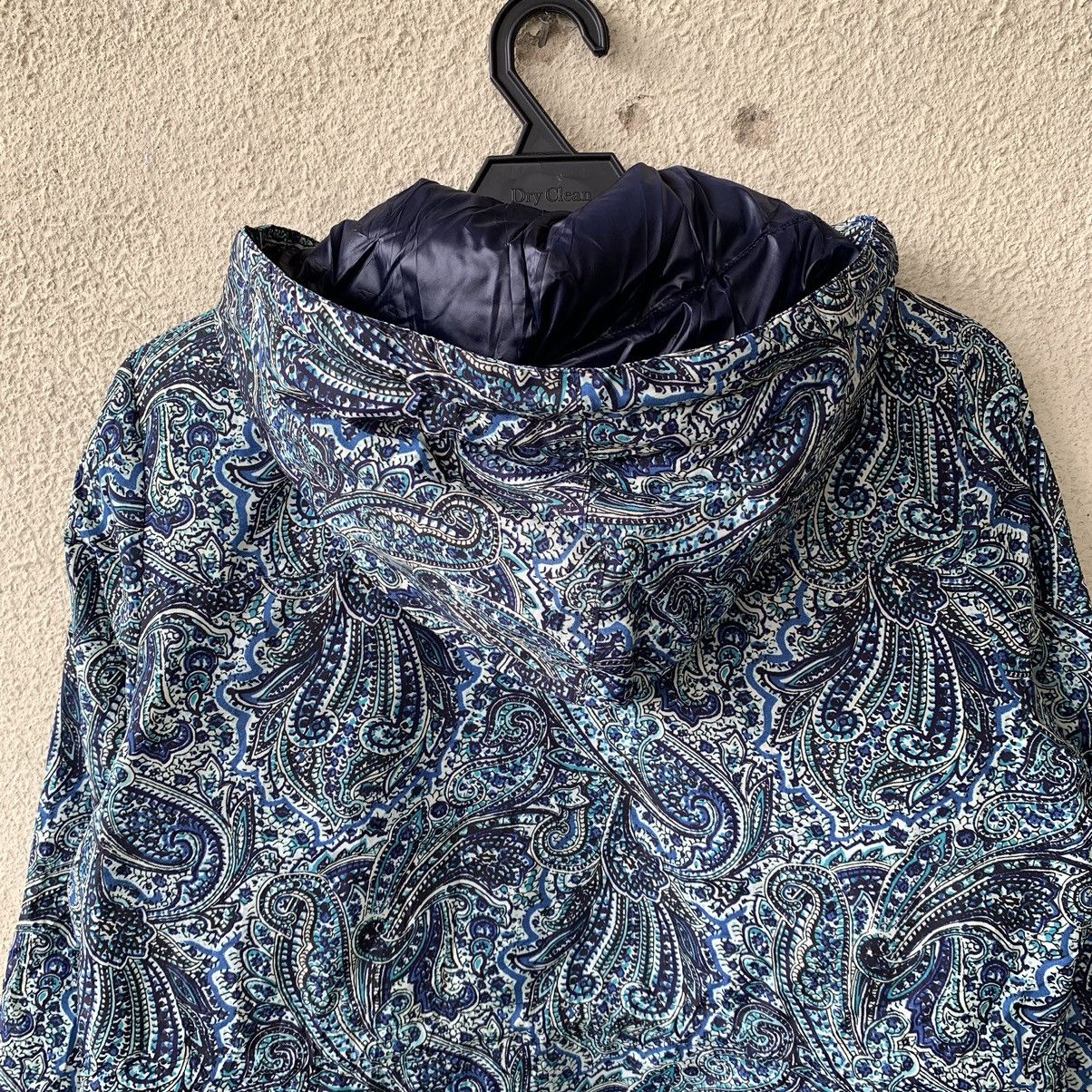 Japanese Brand Talbots Paisley button hoodie light jacket Size L / US 10 / IT 46 - 4 Thumbnail