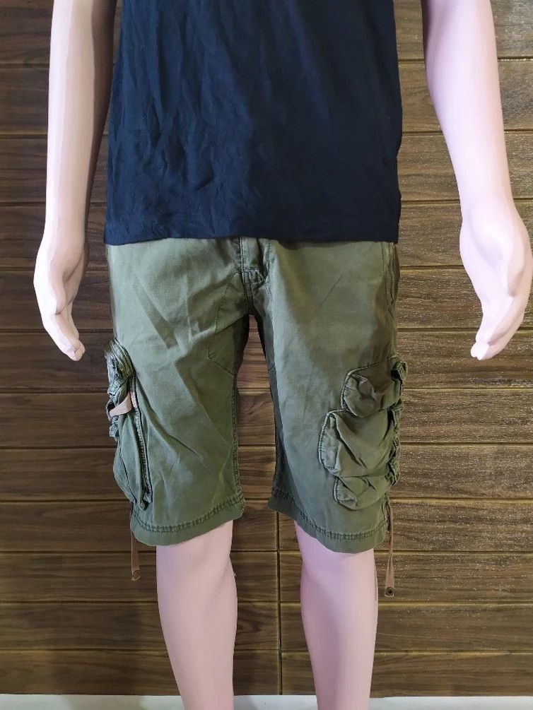 Other 🔥Nice Design Cargo MultiPocket Gas mask Short pants Size US 30 / EU 46 - 7 Thumbnail