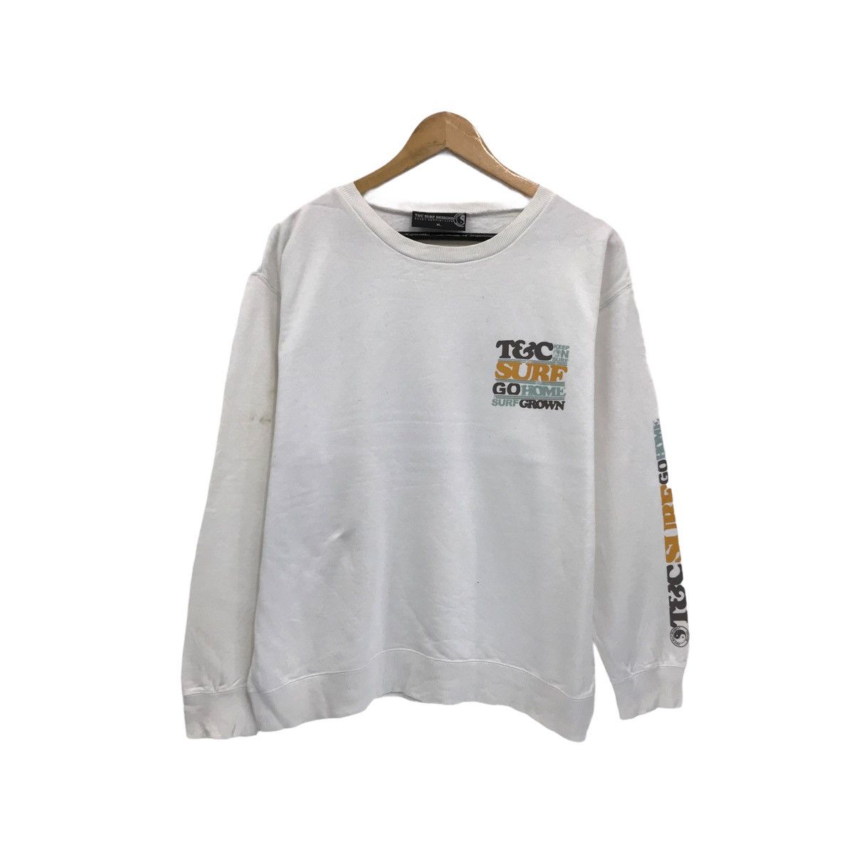Japanese Brand T&C Surf Design Hawaii Jumper Sweatshirt Size US XL / EU 56 / 4 - 2 Thumbnail