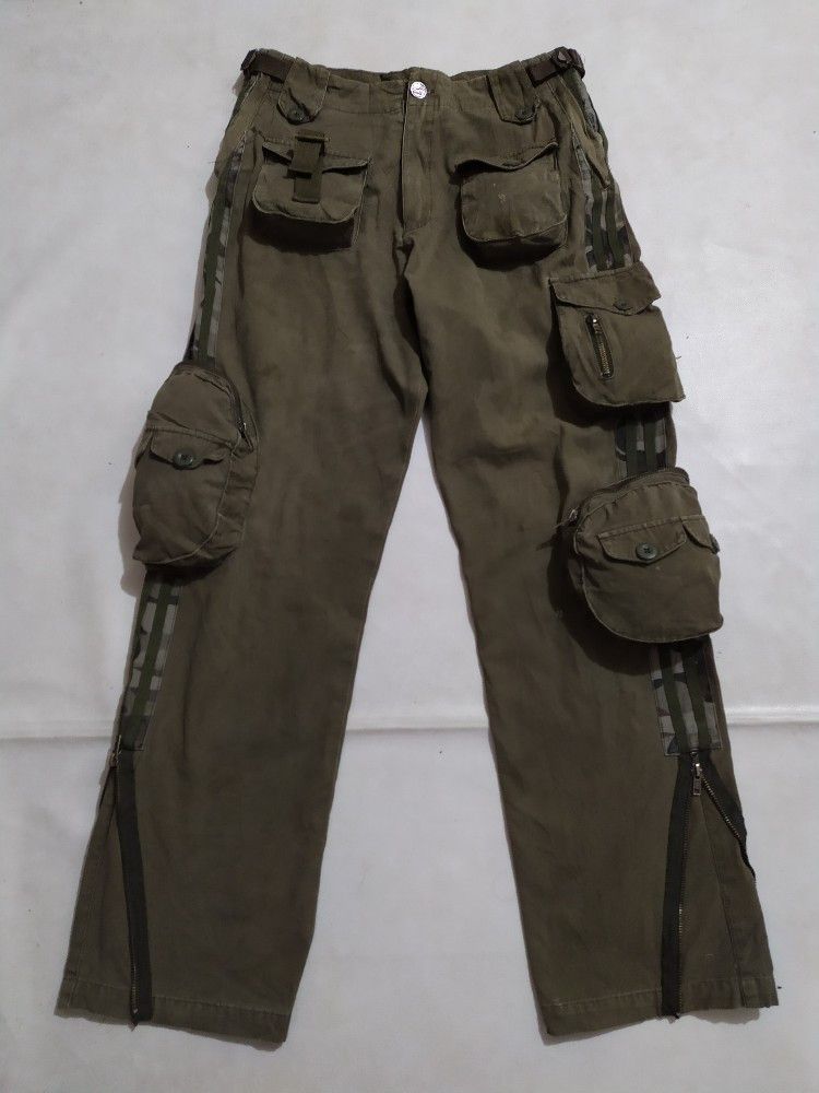 Military Free Knight Cargo Multipocket Tactical Gas Mask Pants | Grailed