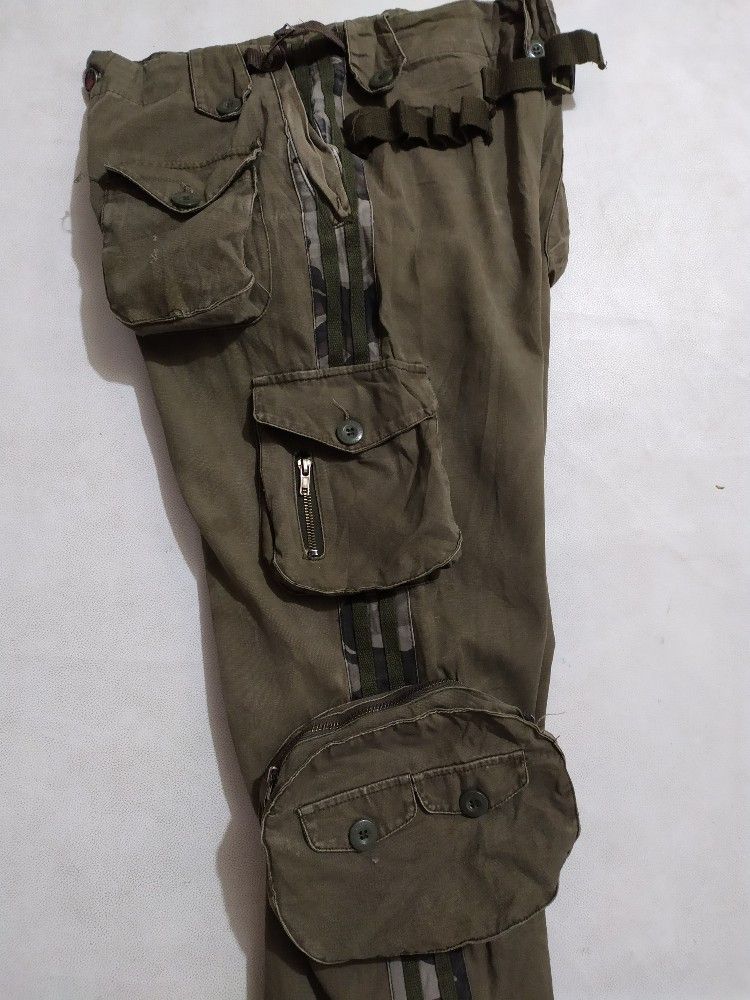 Other 🔥Free Knight Cargo Multipocket Tactical Gas Mask Pants Size US 30 / EU 46 - 15 Thumbnail