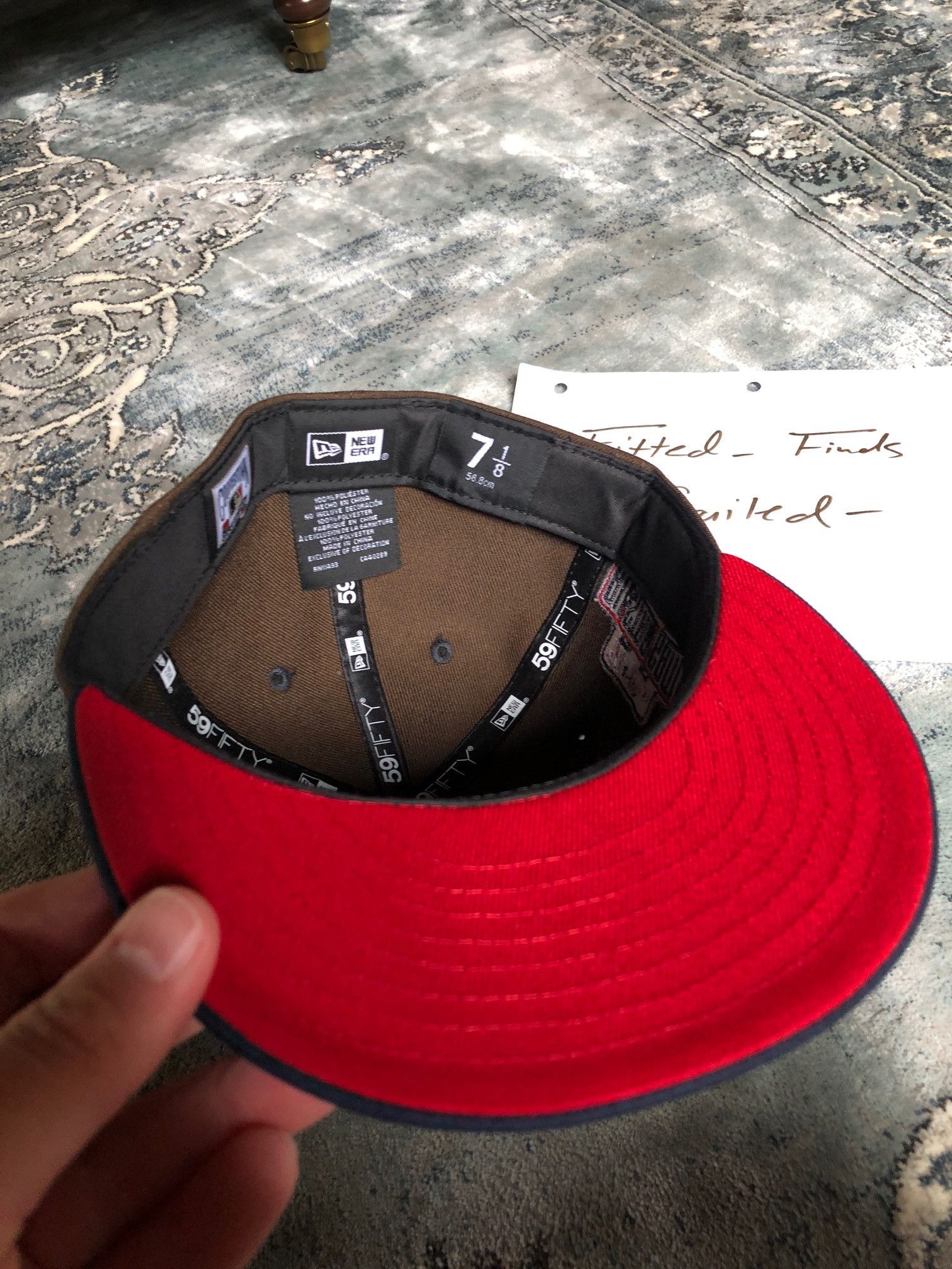 Capsule × New Era 7 1/8 Philadelphia Phillies 1996 All Star Game Brown 2 Tone Size ONE SIZE - 2 Thumbnail