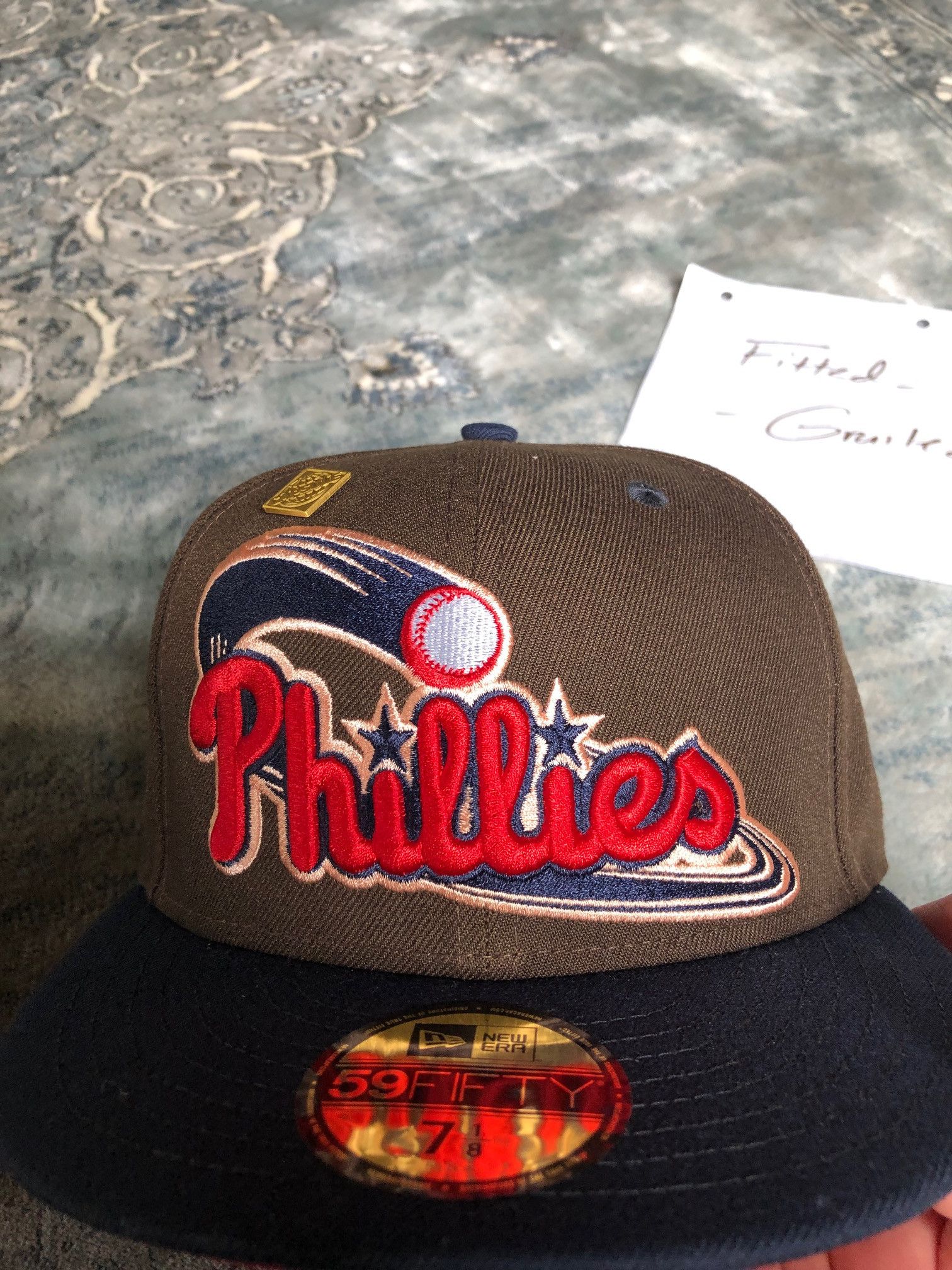 Capsule × New Era 7 1/8 Philadelphia Phillies 1996 All Star Game Brown 2 Tone Size ONE SIZE - 4 Thumbnail